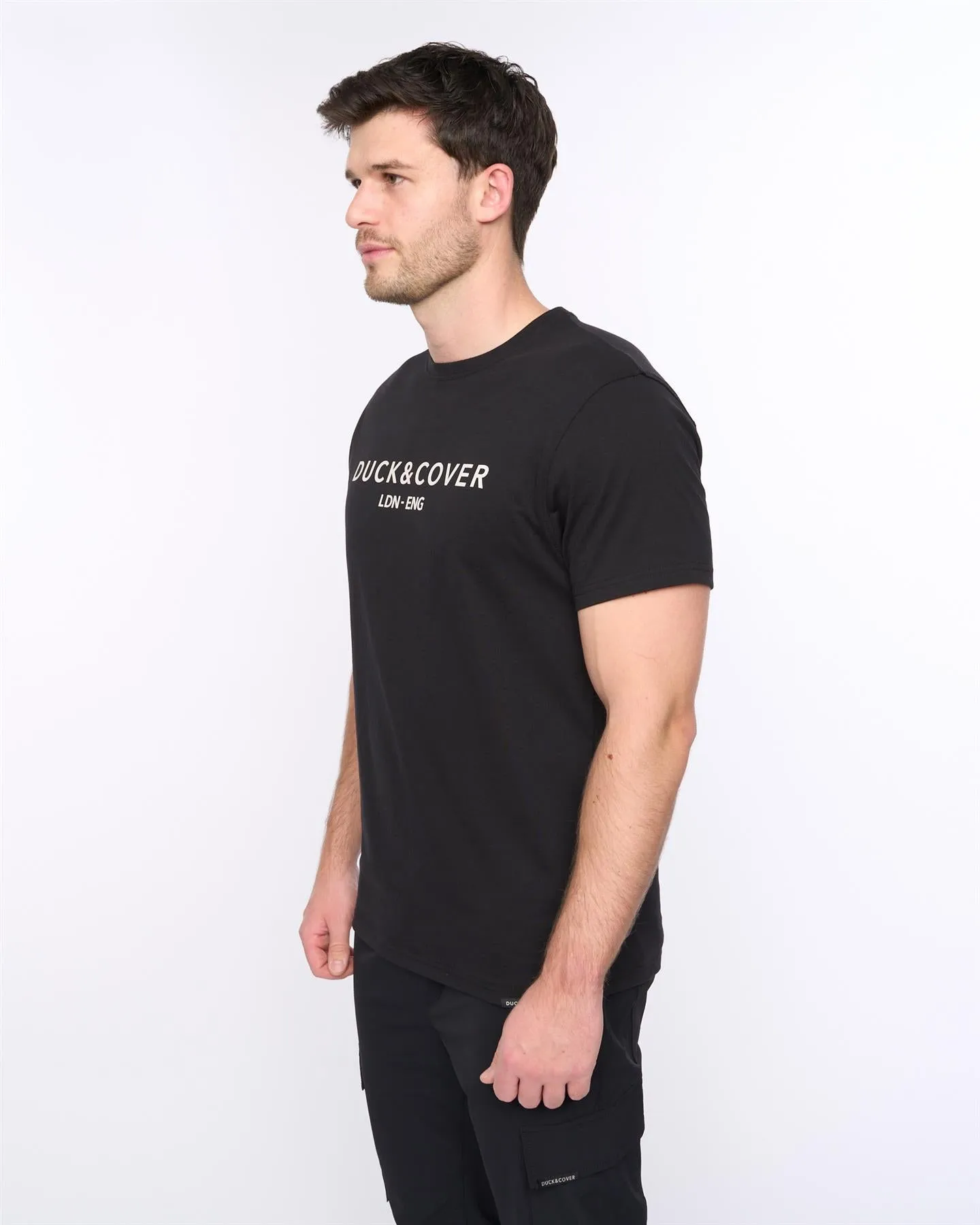 Chamata T-Shirt Black sold by Duck and Cover product image thumbnail 3
