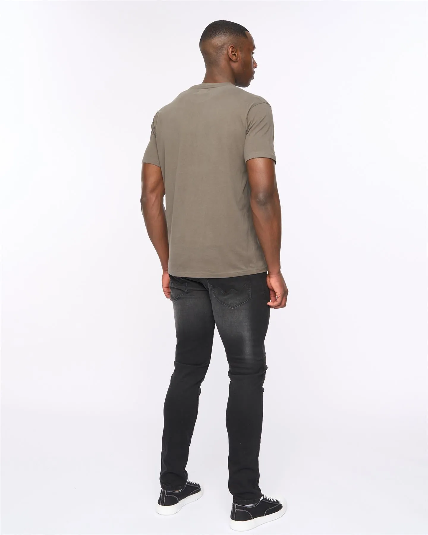 Mersak T-Shirt Dark Olive sold by Duck and Cover product image thumbnail 4