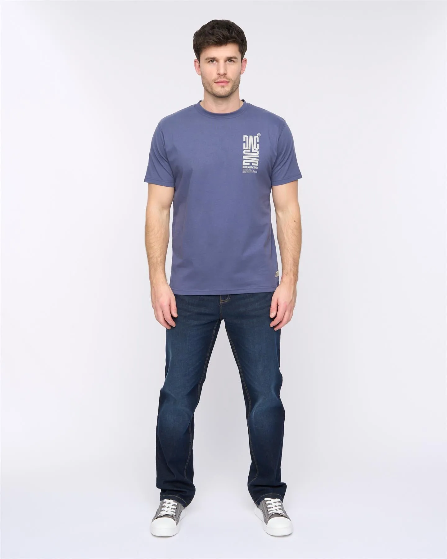 Tremake T-Shirt Navy sold by Duck and Cover product image thumbnail 3