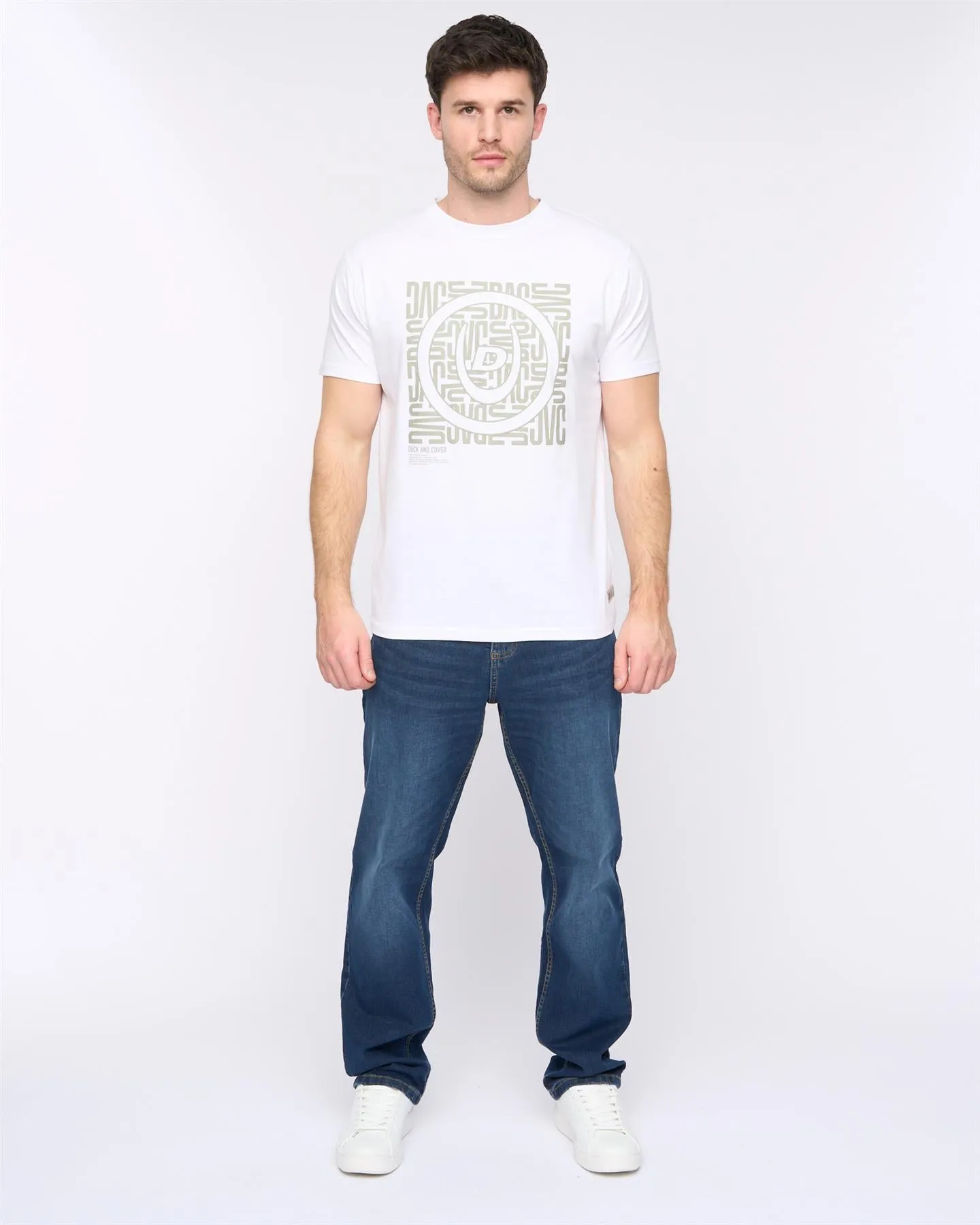 Pixalate T-Shirt White sold by Duck and Cover product image thumbnail 3
