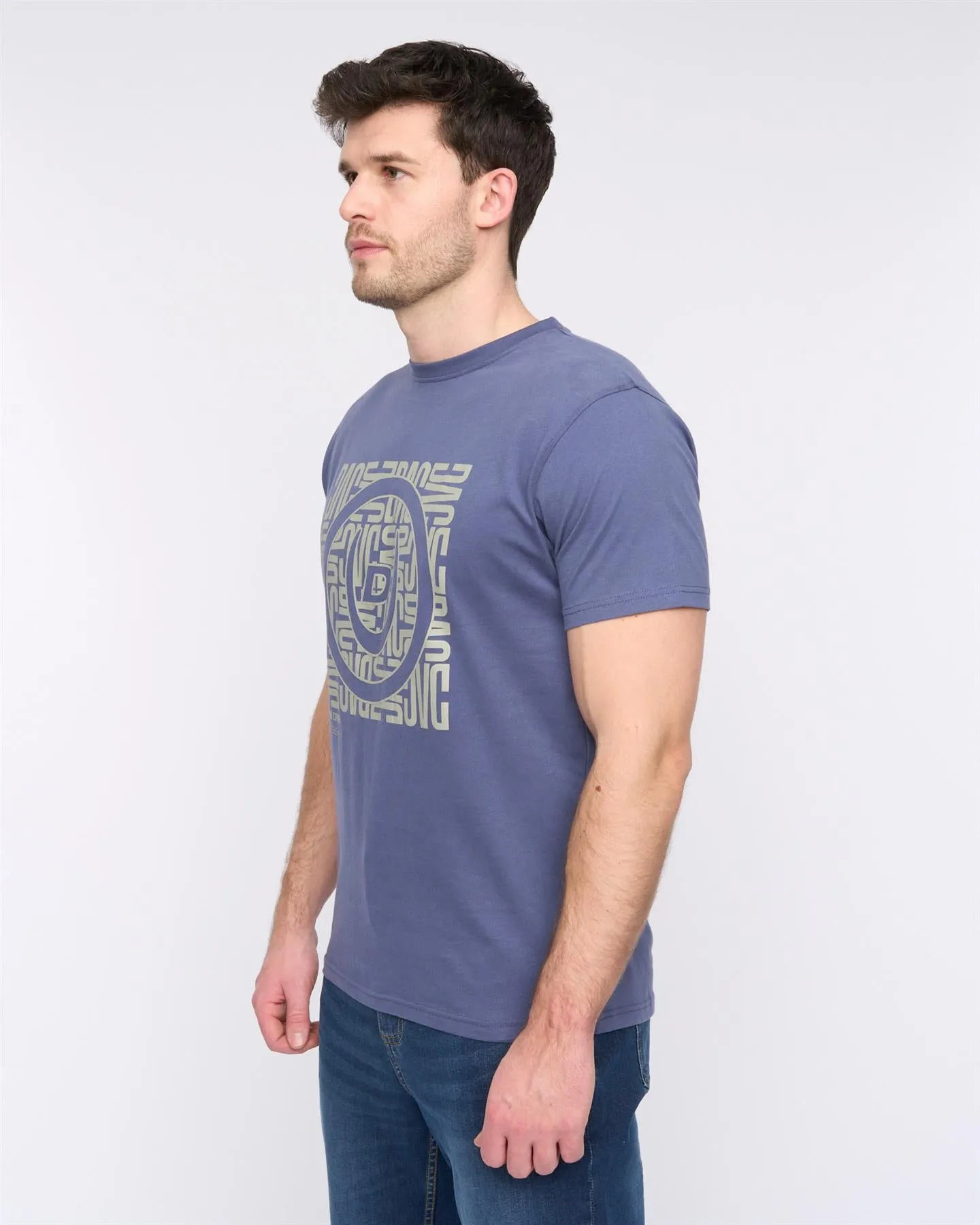Pixalate T-Shirt Navy sold by Duck and Cover product image thumbnail 4