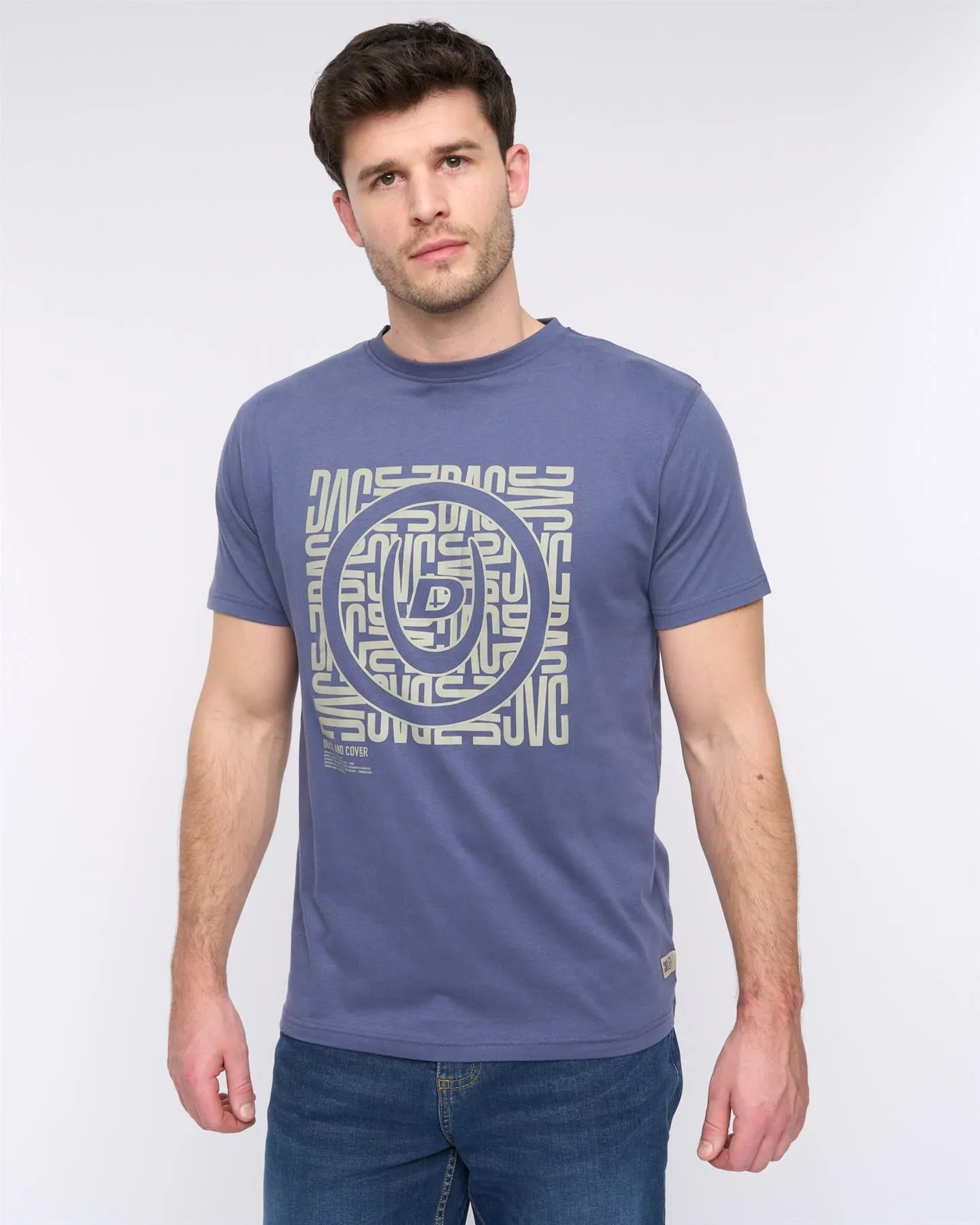 Pixalate T-Shirt Navy sold by Duck and Cover product image thumbnail 2