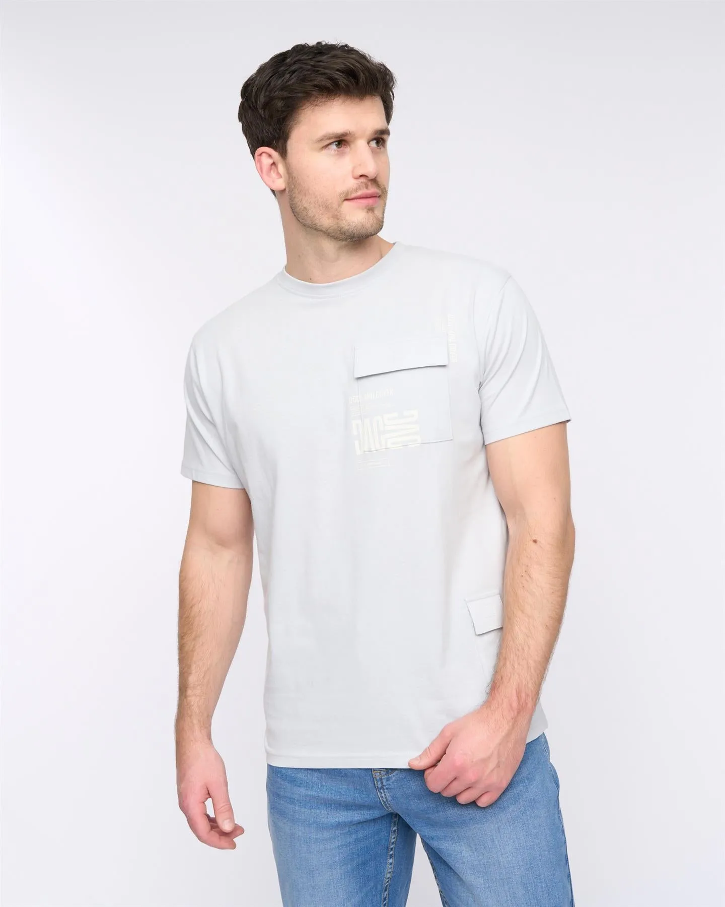 Trentflax T-Shirt Light Blue sold by Duck and Cover product image thumbnail 4