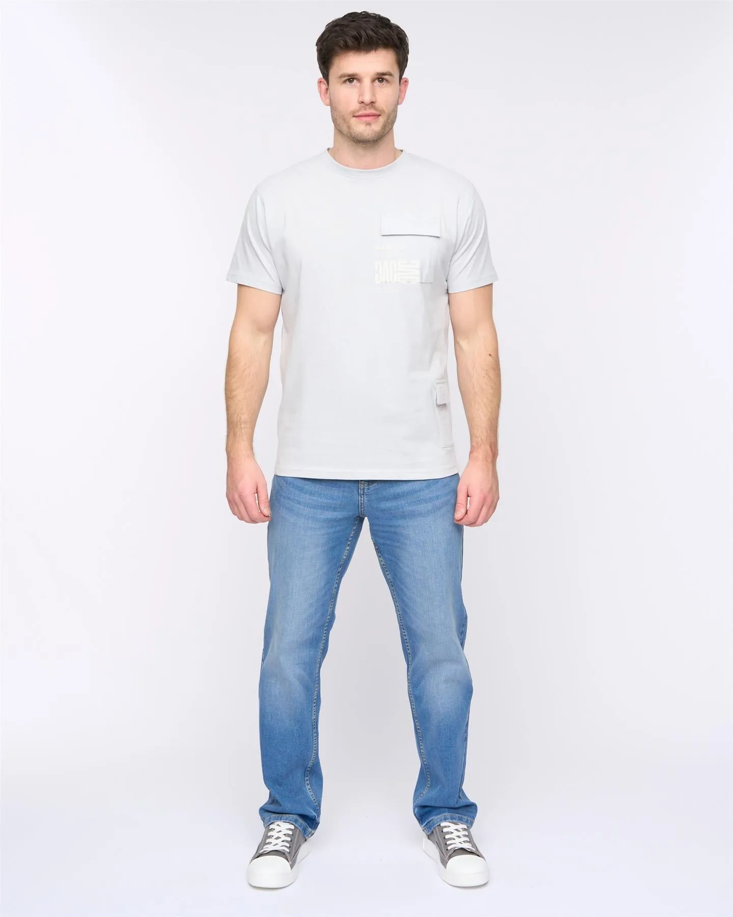 Trentflax T-Shirt Light Blue sold by Duck and Cover product image thumbnail 3