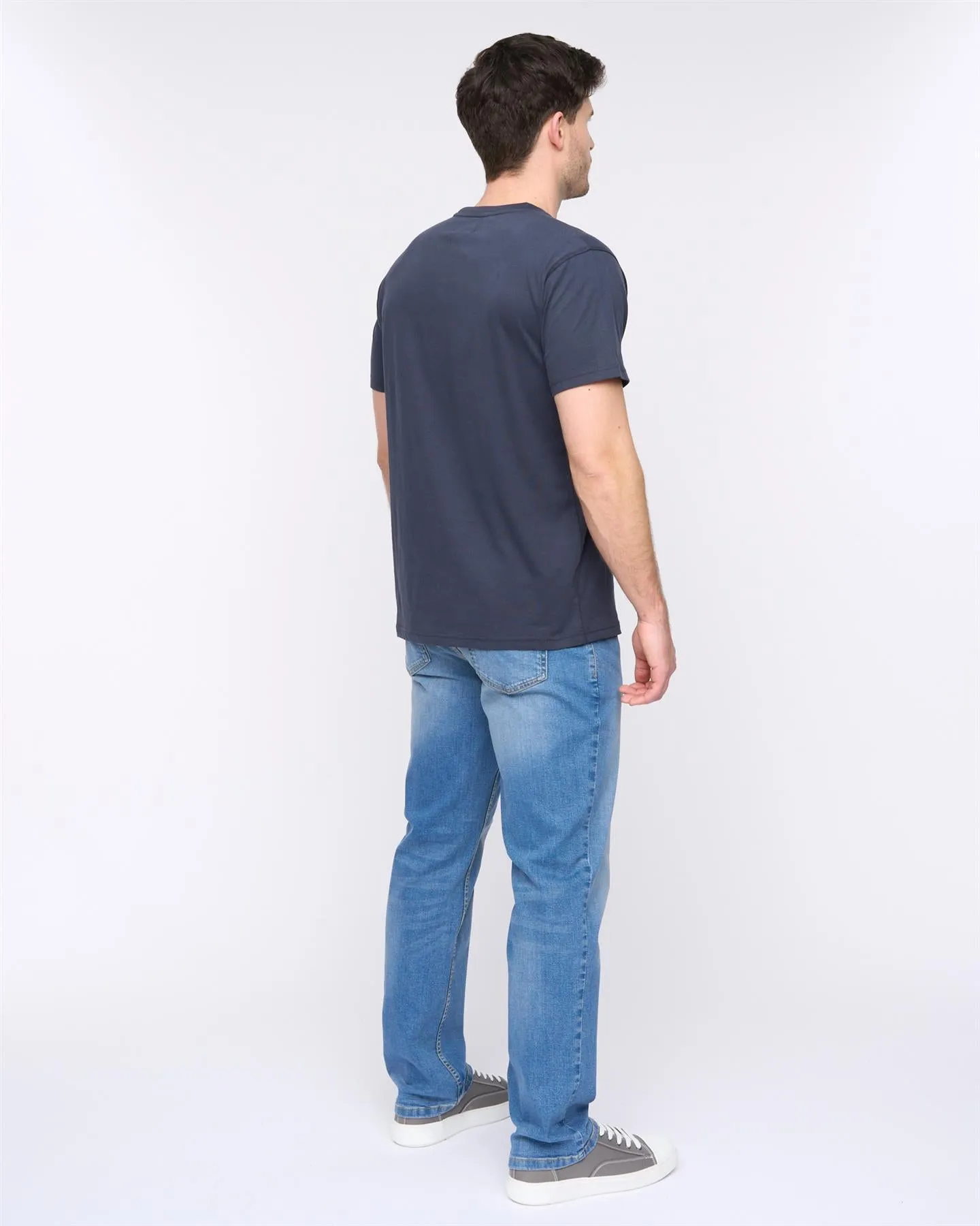 Trentflax T-Shirt Dark Navy sold by Duck and Cover product image thumbnail 4