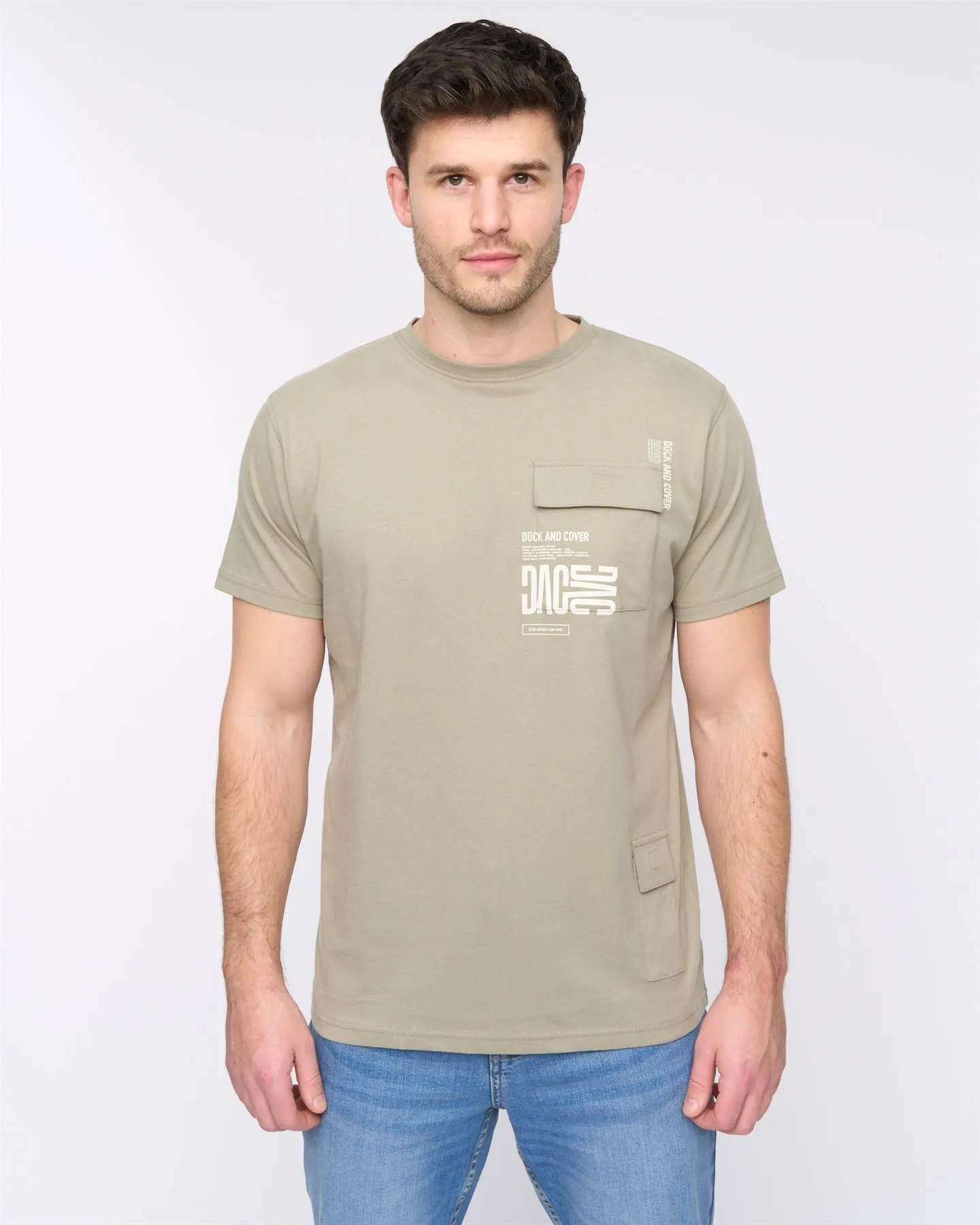 Trentflax T-Shirt Sage sold by Duck and Cover