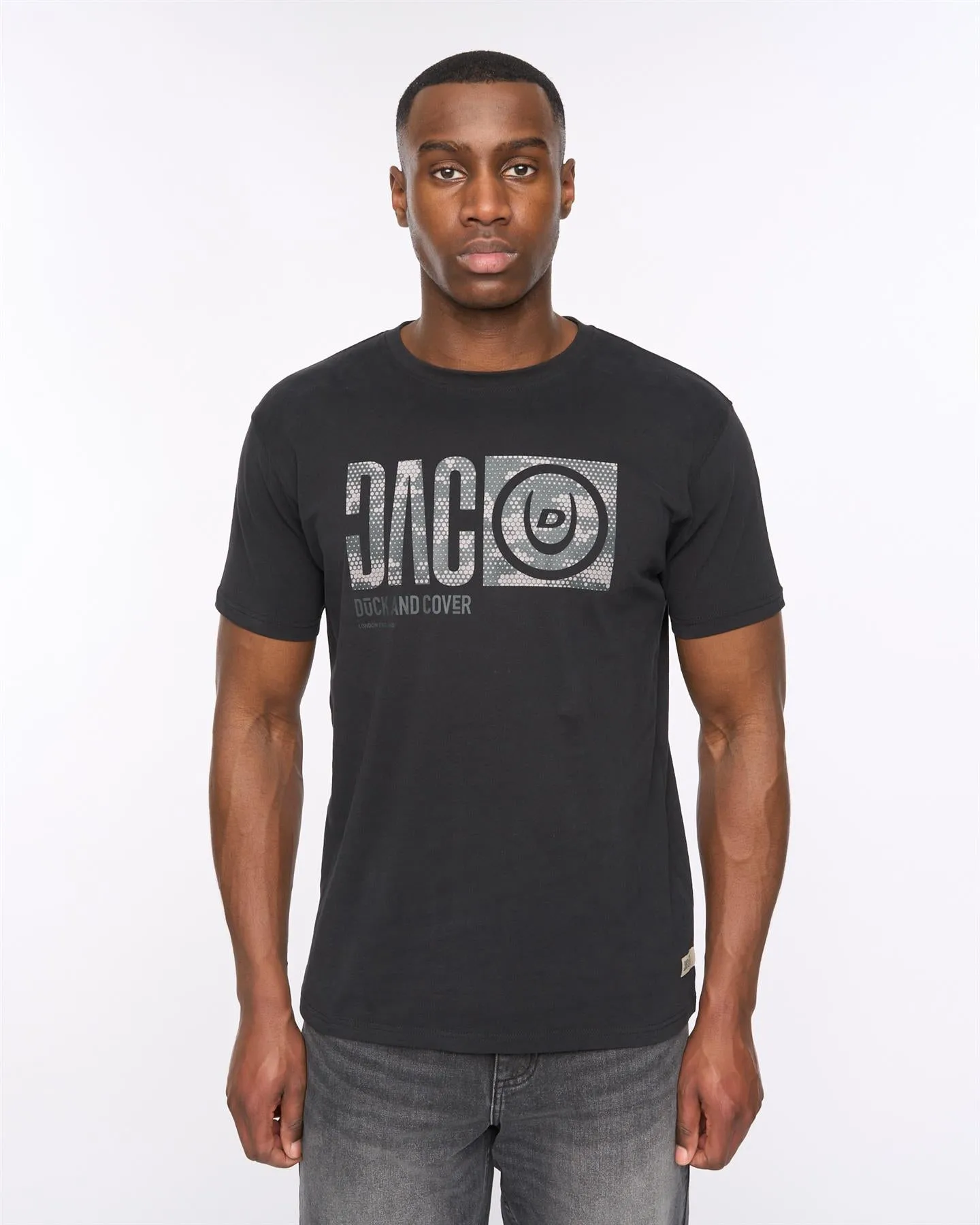 Hexocamo T-Shirt Black sold by Duck and Cover