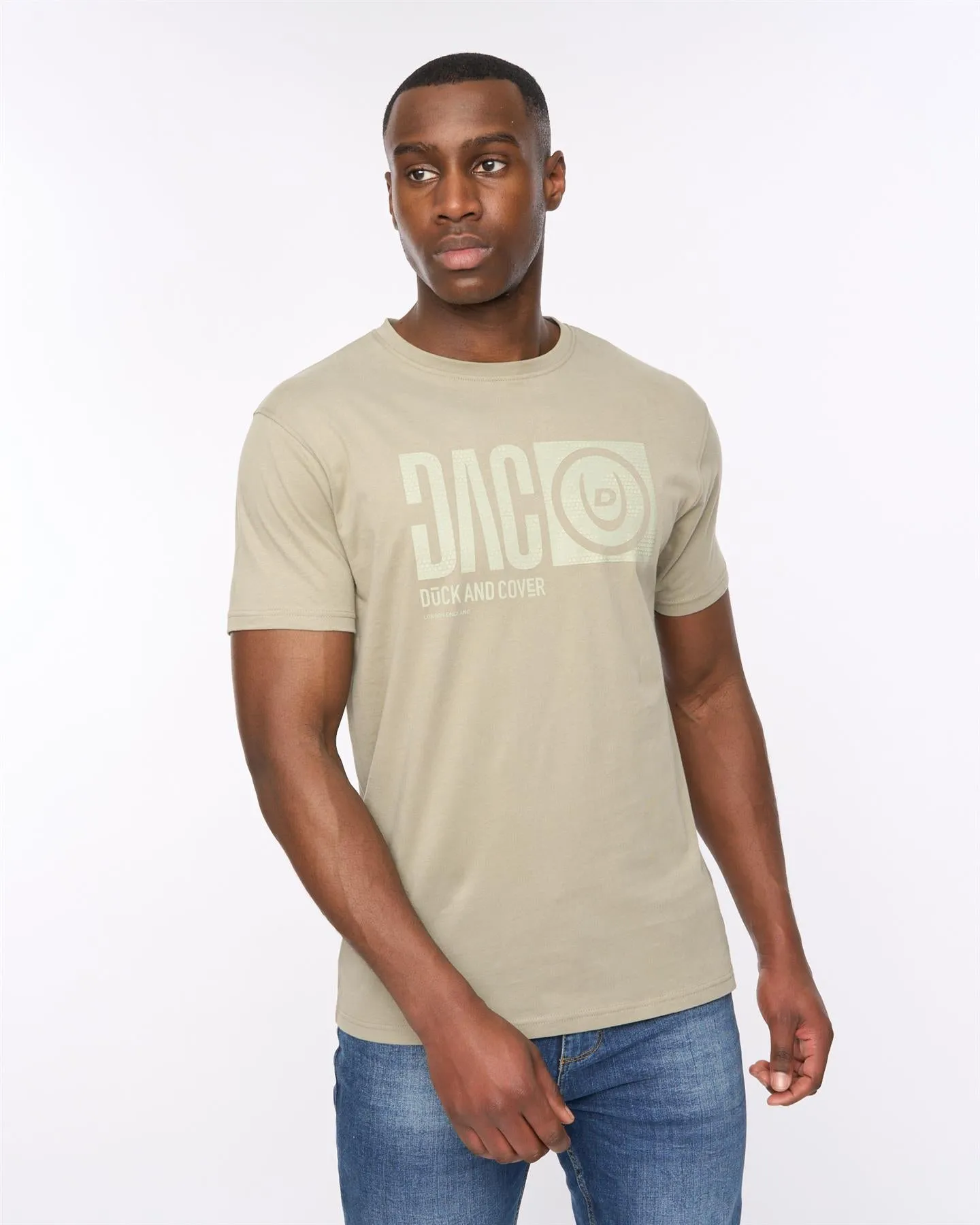 Hexocamo T-Shirt Sage sold by Duck and Cover product image thumbnail 3