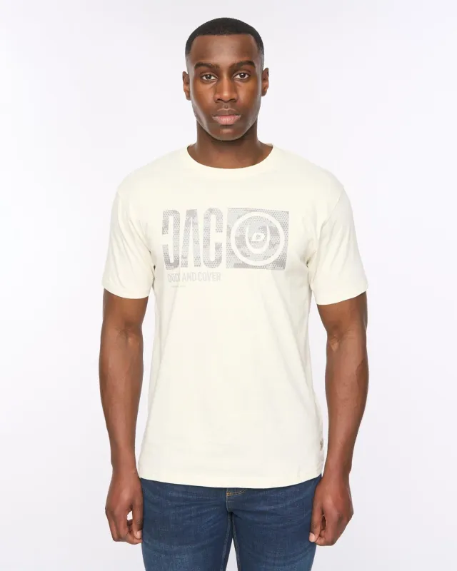Hexocamo T-Shirt Off White sold by Duck and Cover