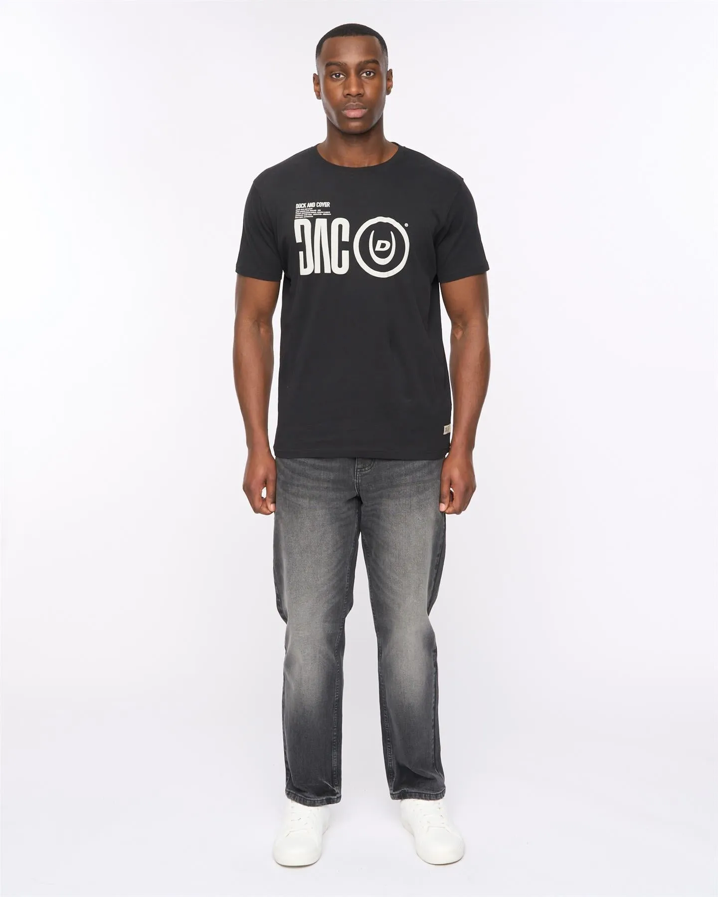 Dacstee T-Shirt Black sold by Duck and Cover product image thumbnail 4