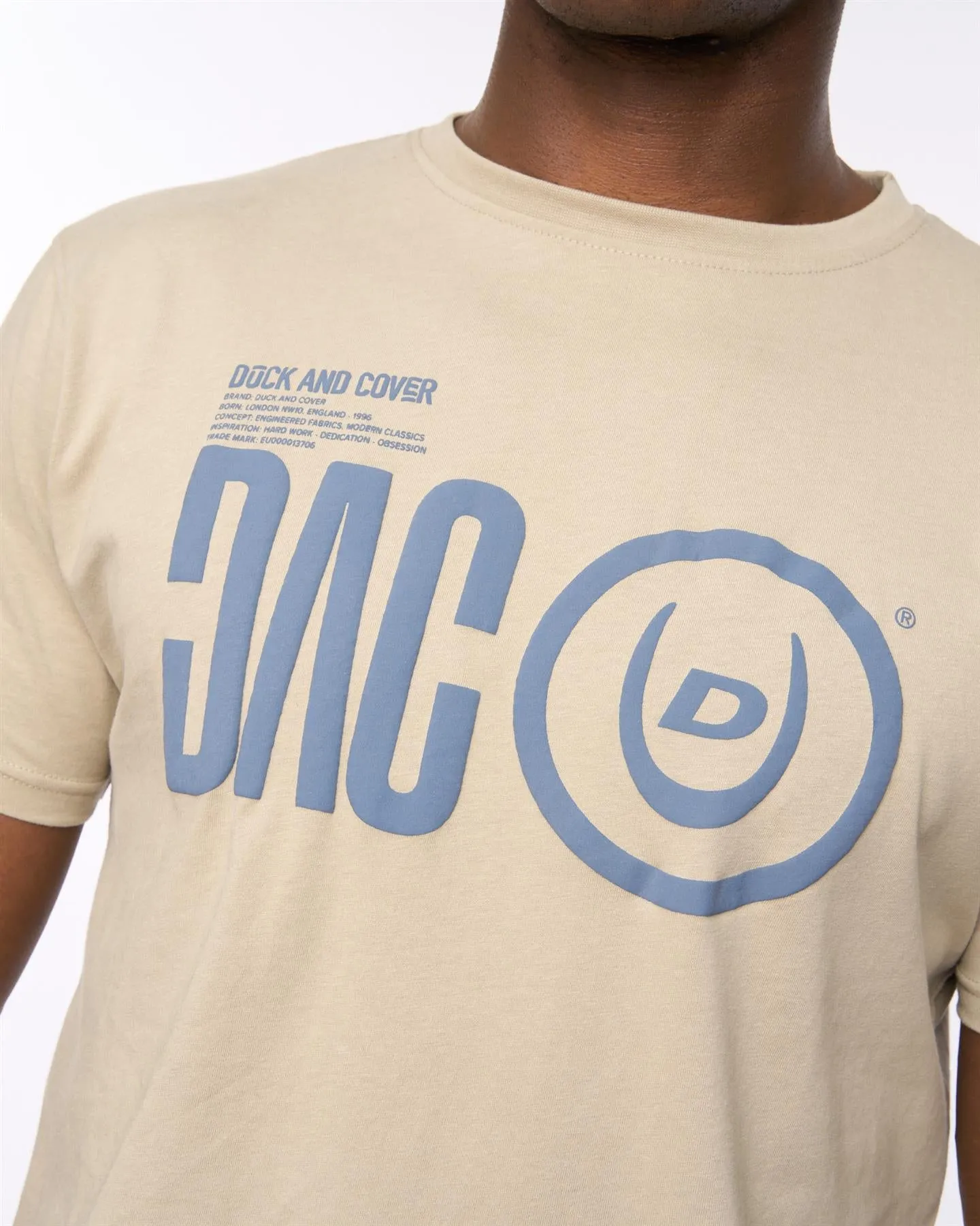 Dacstee T-Shirt Light Sage sold by Duck and Cover product image thumbnail 4