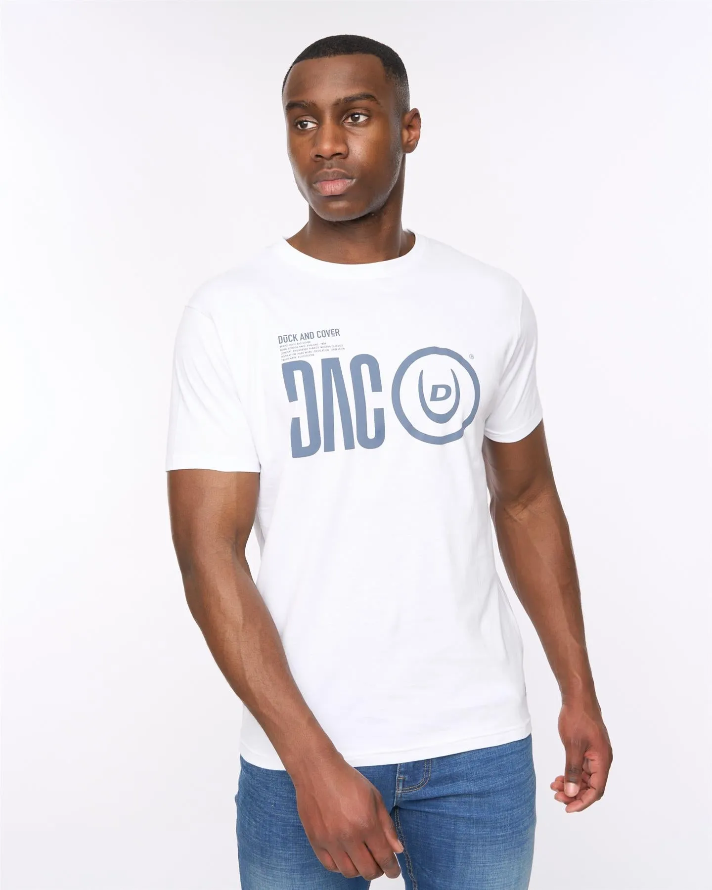 Dacstee T-Shirt White sold by Duck and Cover product image thumbnail 3