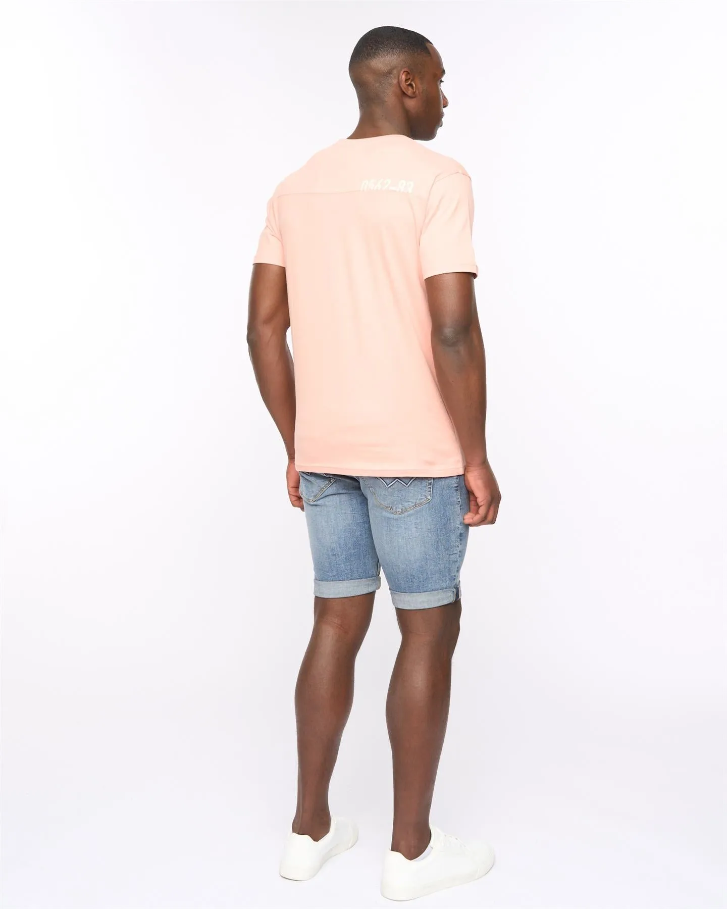 Seamtext T-Shirt Coral sold by Duck and Cover product image thumbnail 5
