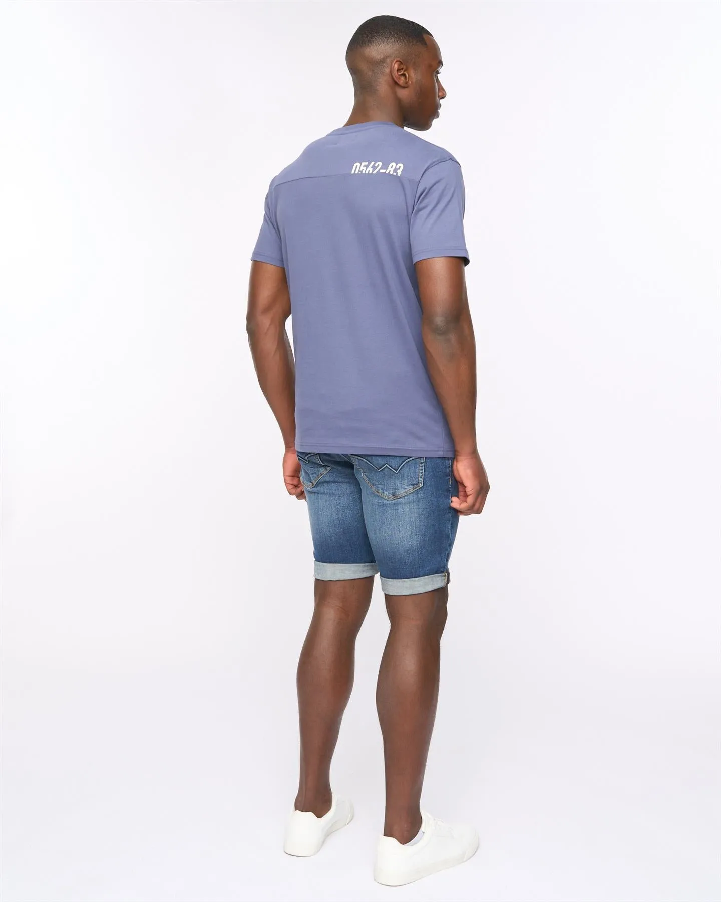 Seamtext T-Shirt Navy sold by Duck and Cover product image thumbnail 5