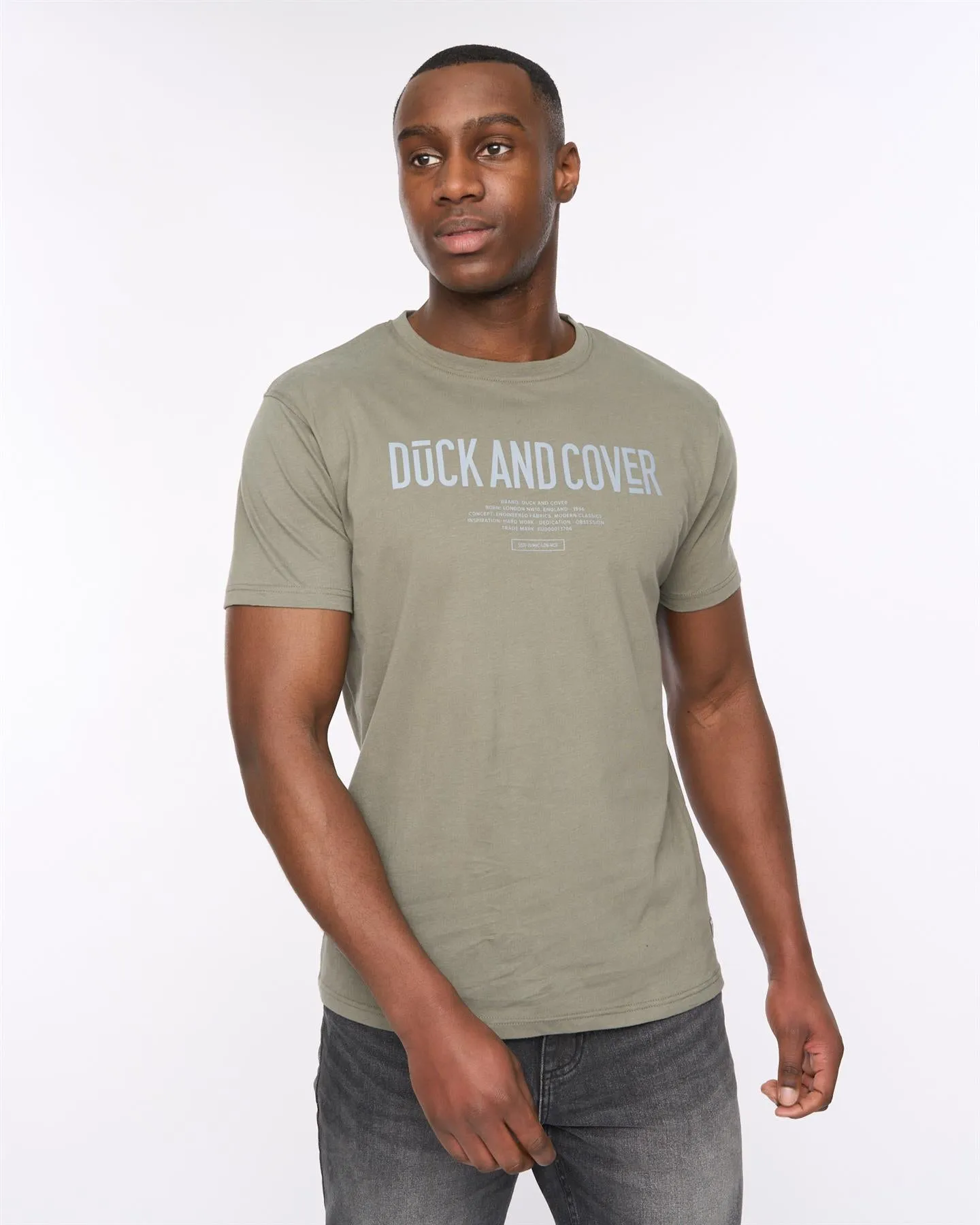 Pittifore T-Shirt Olive sold by Duck and Cover product image thumbnail 3