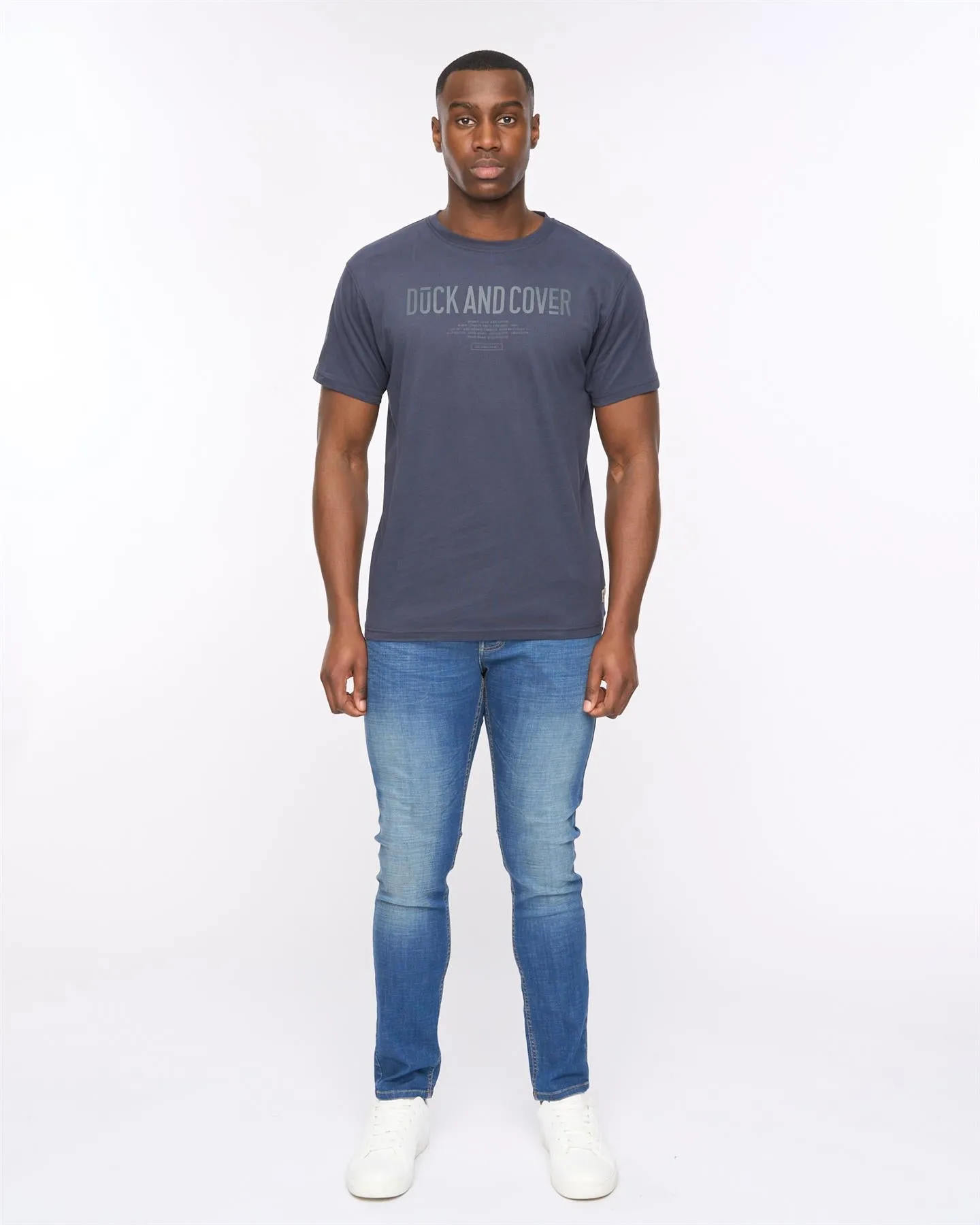 Pittifore T-Shirt Dark Navy sold by Duck and Cover product image thumbnail 4