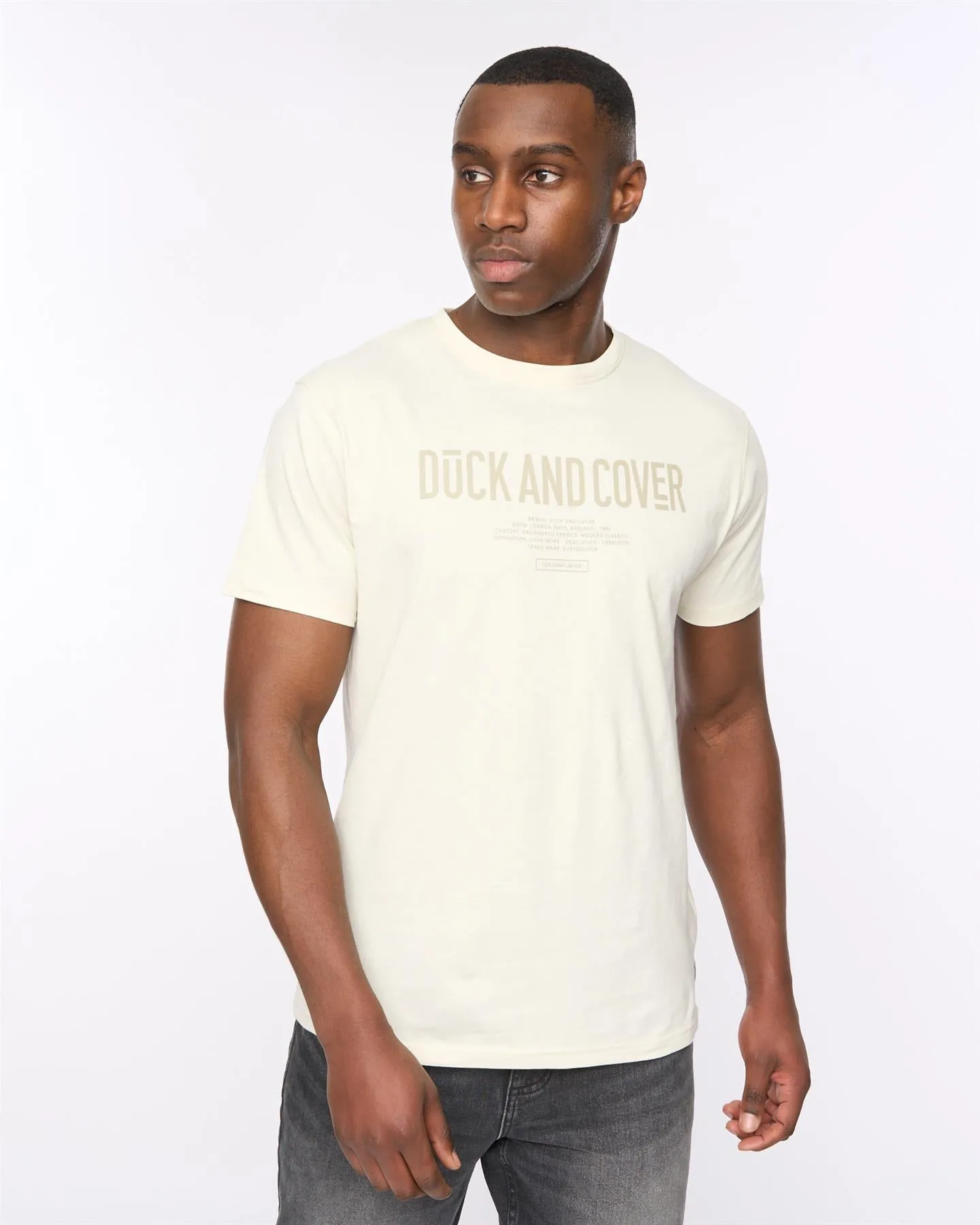 Pittifore T-Shirt Off White sold by Duck and Cover product image thumbnail 3