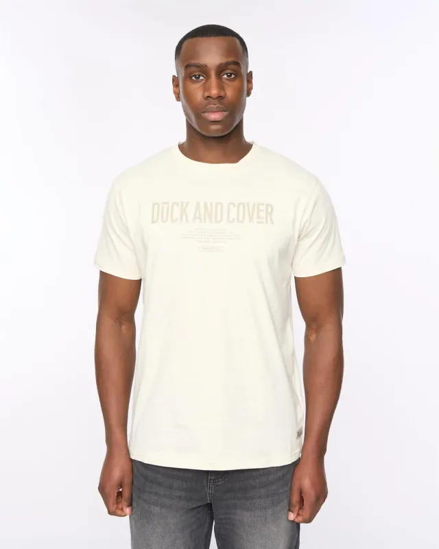 Pittifore T-Shirt Off White sold by Duck and Cover