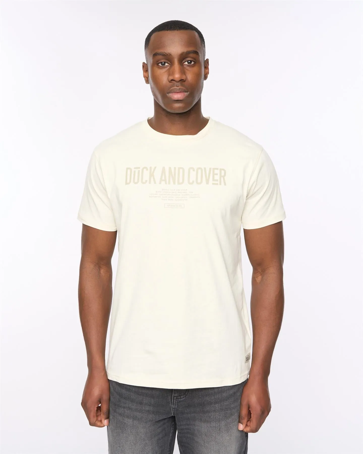 Pittifore T-Shirt Off White sold by Duck and Cover