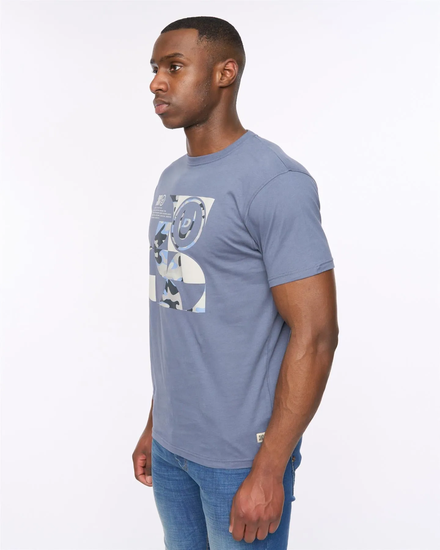 Camshapes T-Shirt Dark Denim sold by Duck and Cover product image thumbnail 2