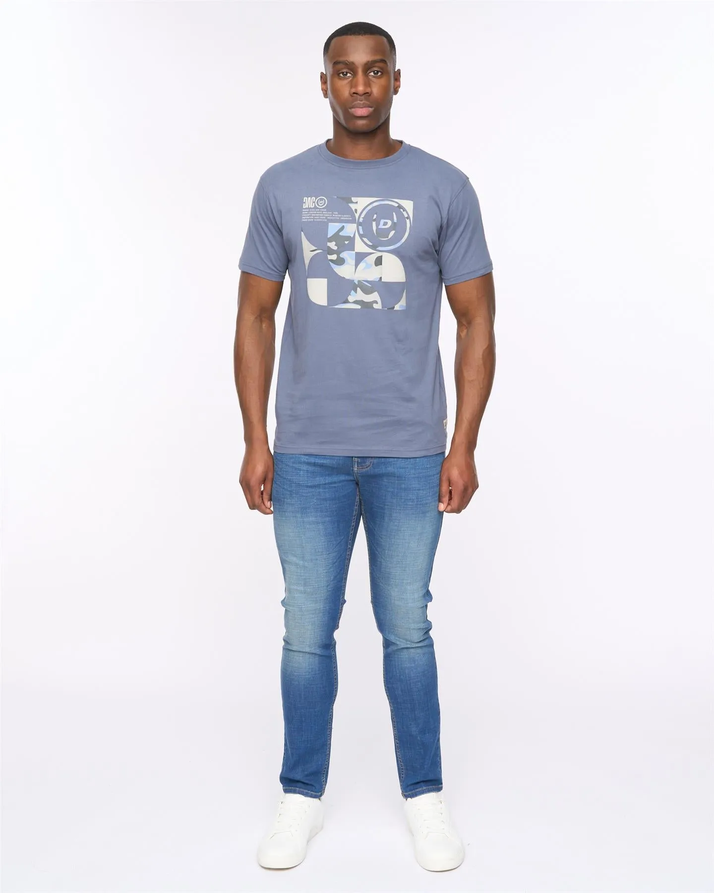 Camshapes T-Shirt Dark Denim sold by Duck and Cover product image thumbnail 4