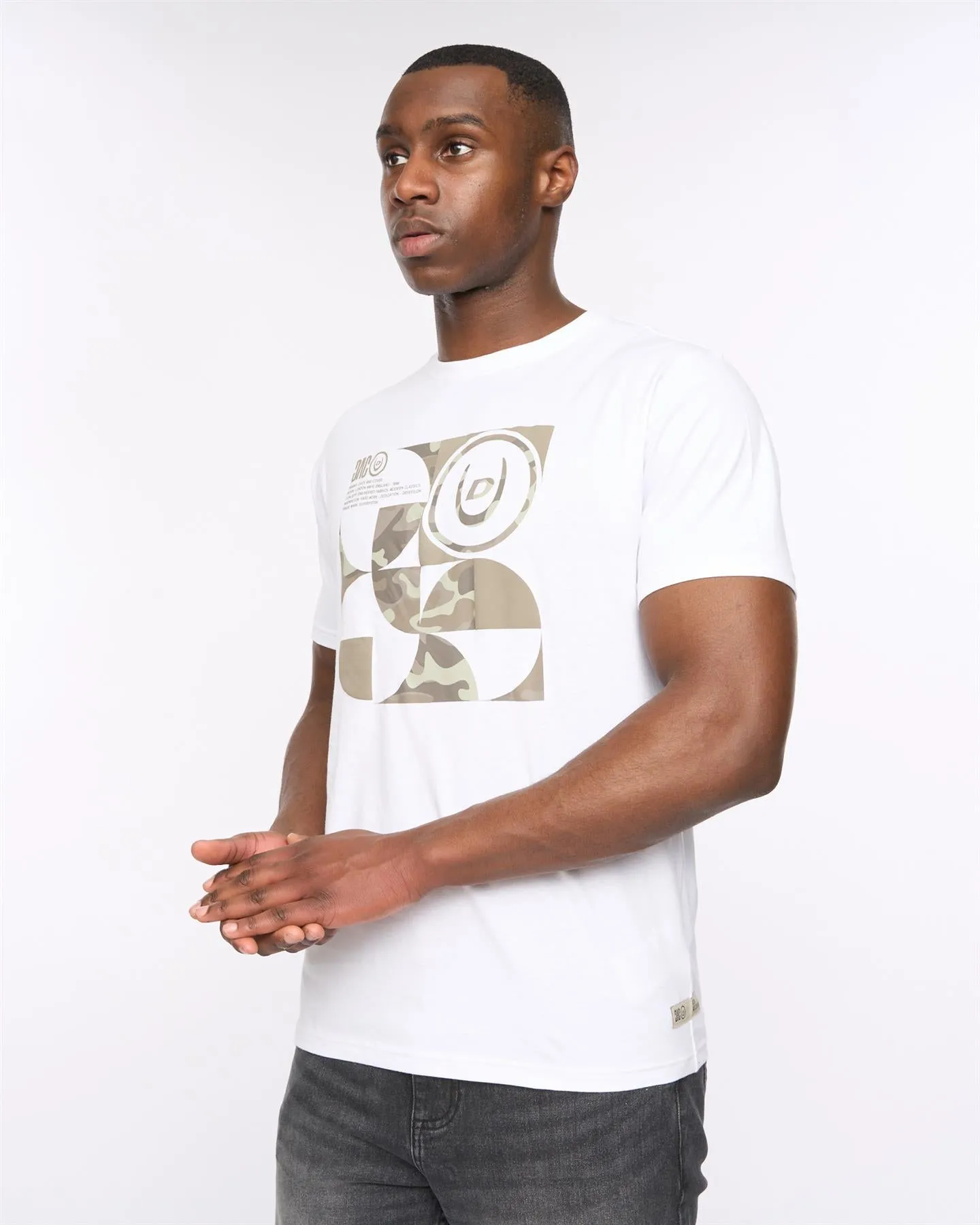 Camshapes T-Shirt White sold by Duck and Cover product image thumbnail 4
