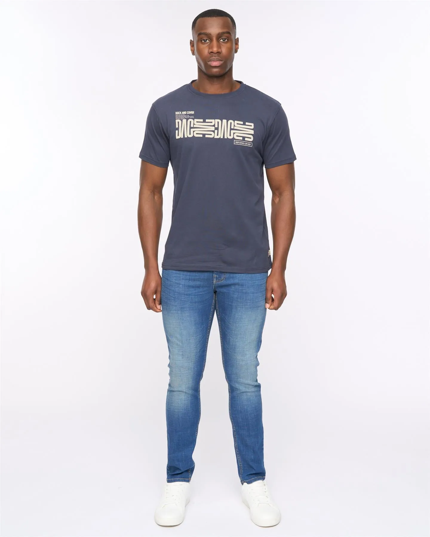 Trentmore T-Shirt Dark Navy sold by Duck and Cover product image thumbnail 4