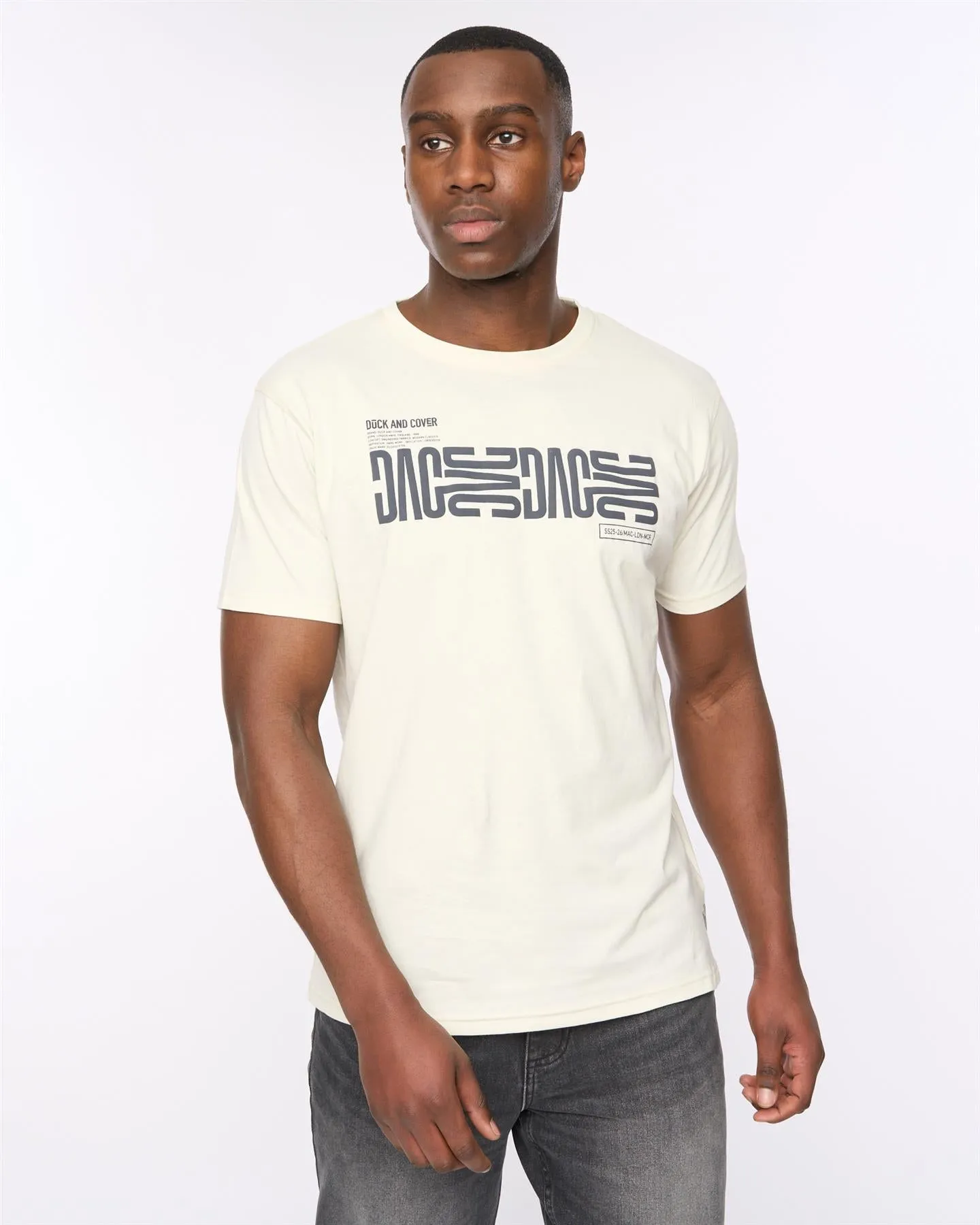 Trentmore T-Shirt Off White sold by Duck and Cover product image thumbnail 3