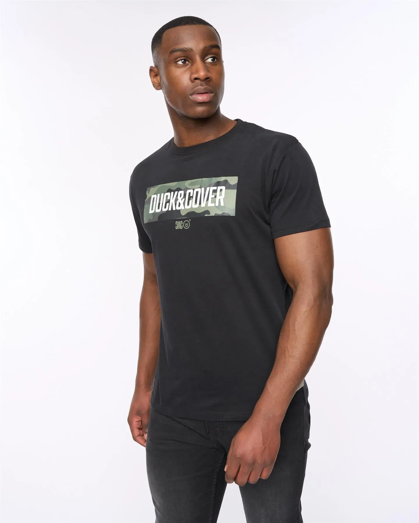 Camotrax T-Shirt Black sold by Duck and Cover product image thumbnail 3