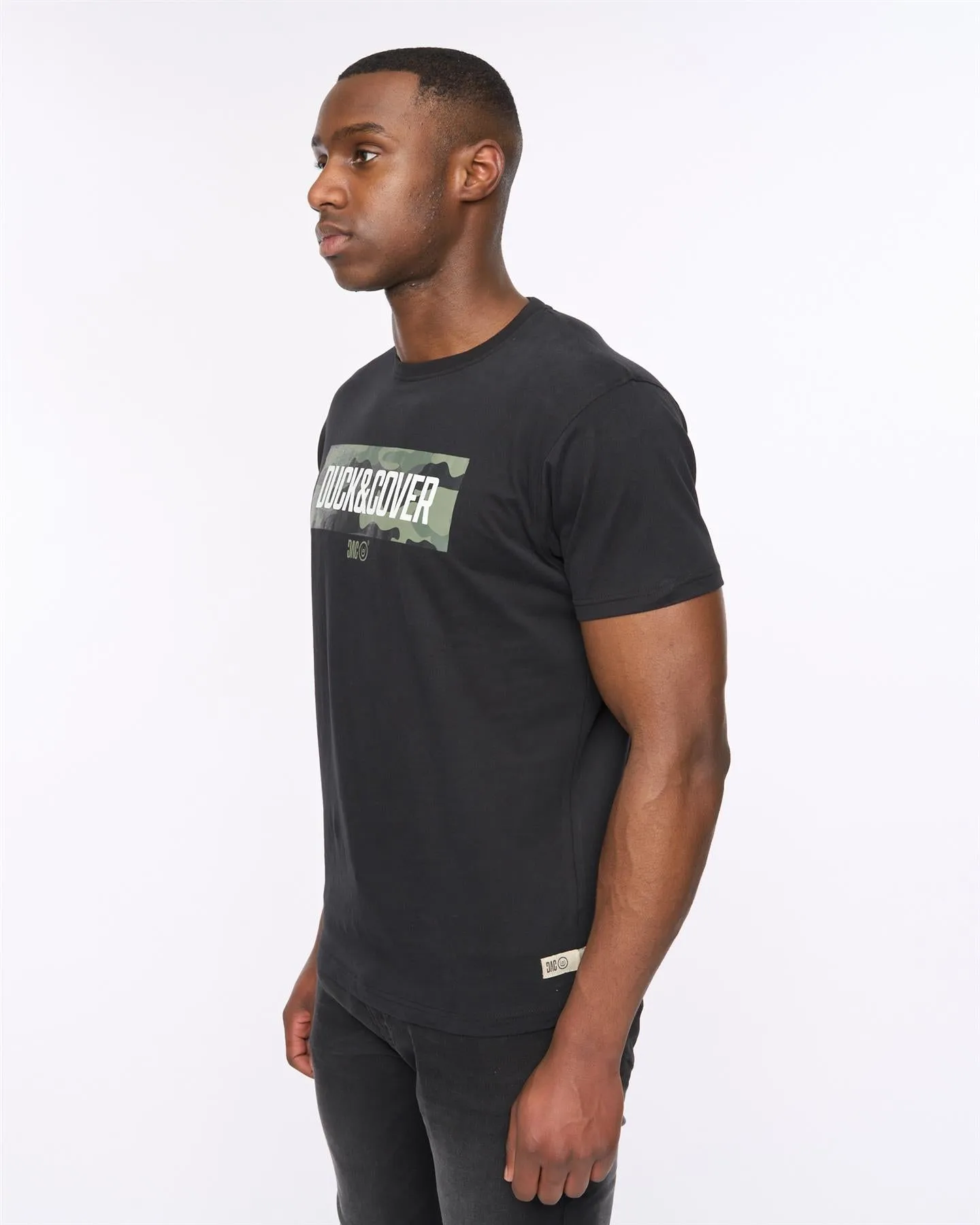 Camotrax T-Shirt Black sold by Duck and Cover product image thumbnail 2