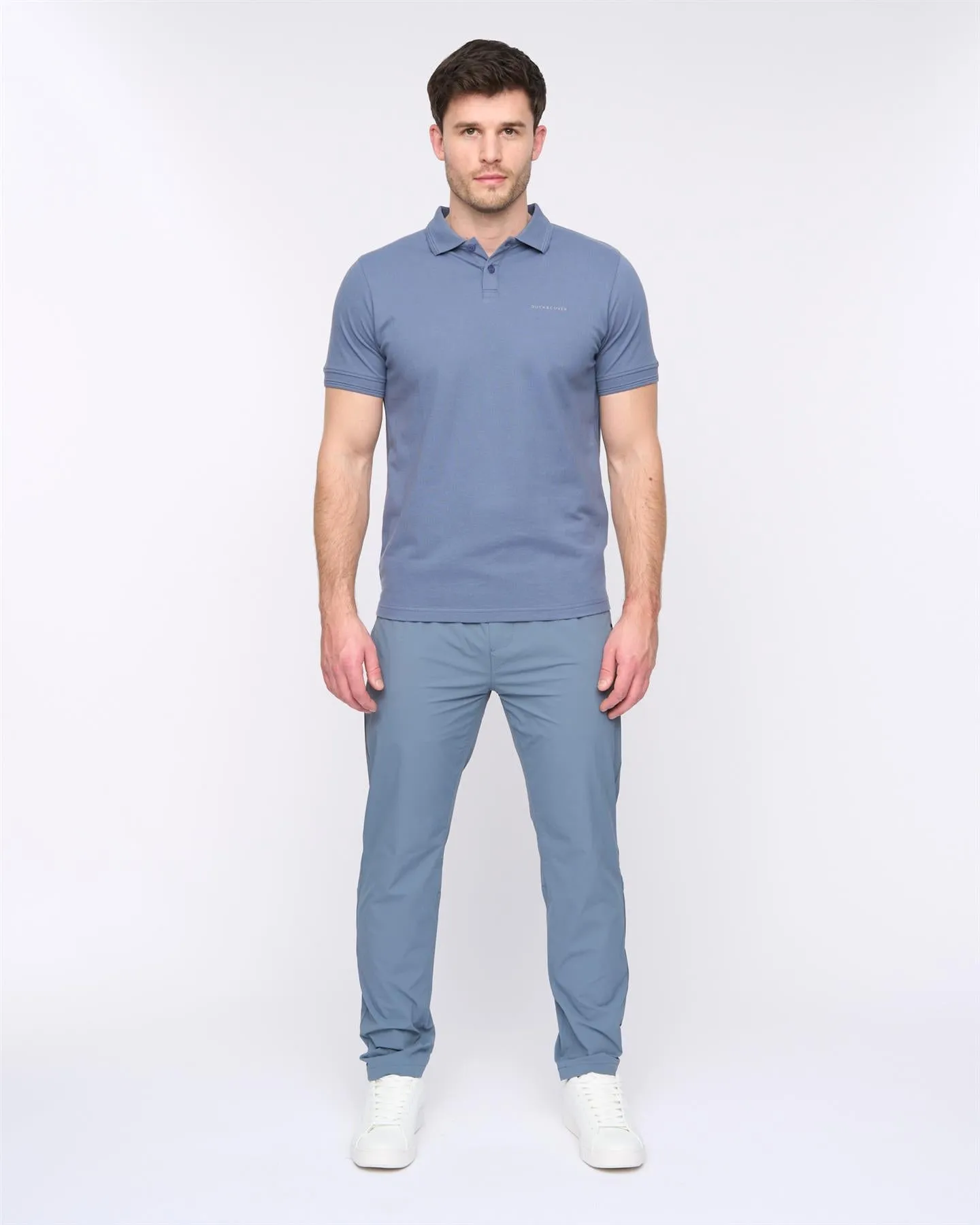 Limatar Polo Light Denim sold by Duck and Cover product image thumbnail 4