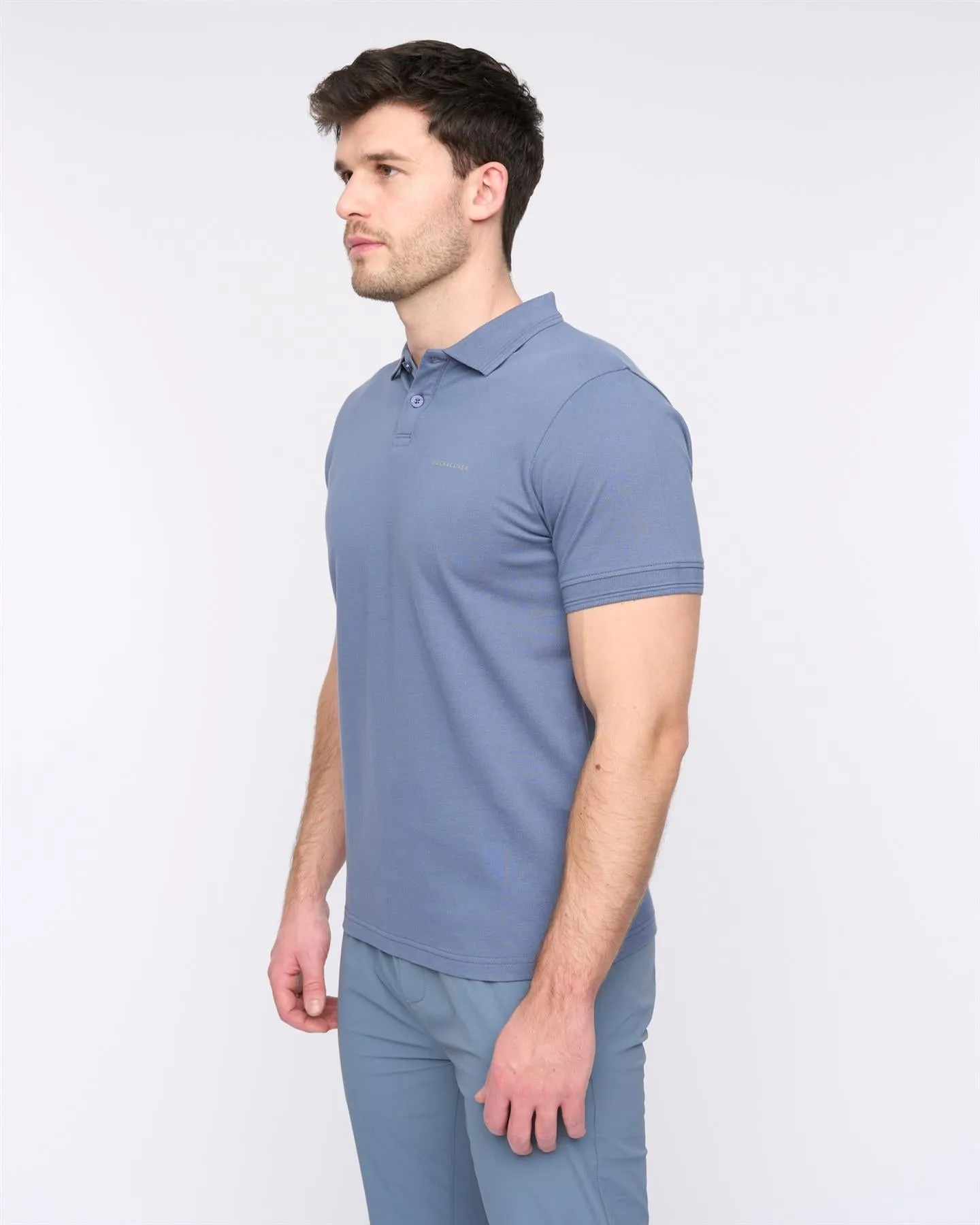 Limatar Polo Light Denim sold by Duck and Cover product image thumbnail 2