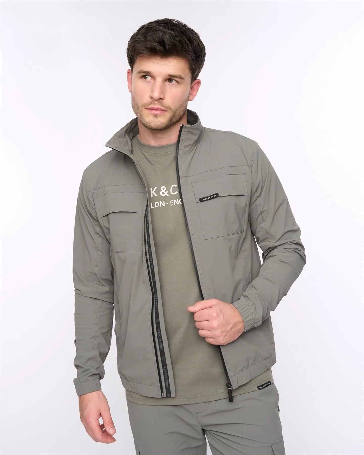 Chamata Jacket Green Slate sold by Duck and Cover product image thumbnail 2