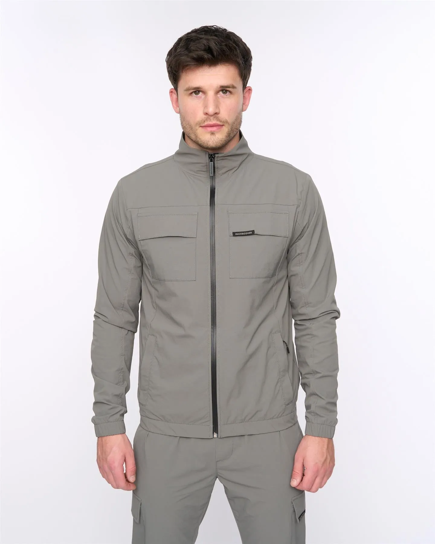 Chamata Jacket Green Slate sold by Duck and Cover