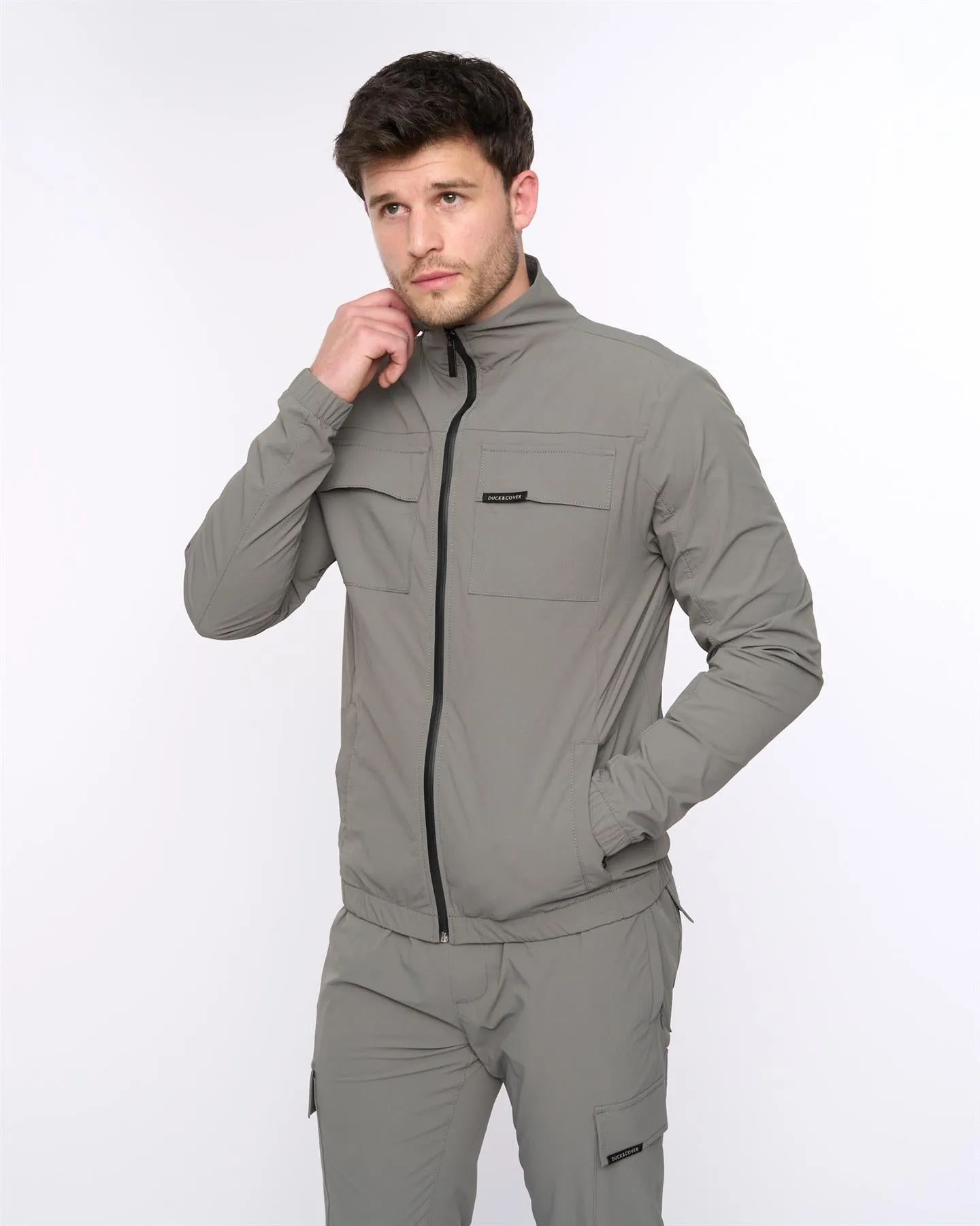 Chamata Jacket Green Slate sold by Duck and Cover product image thumbnail 5