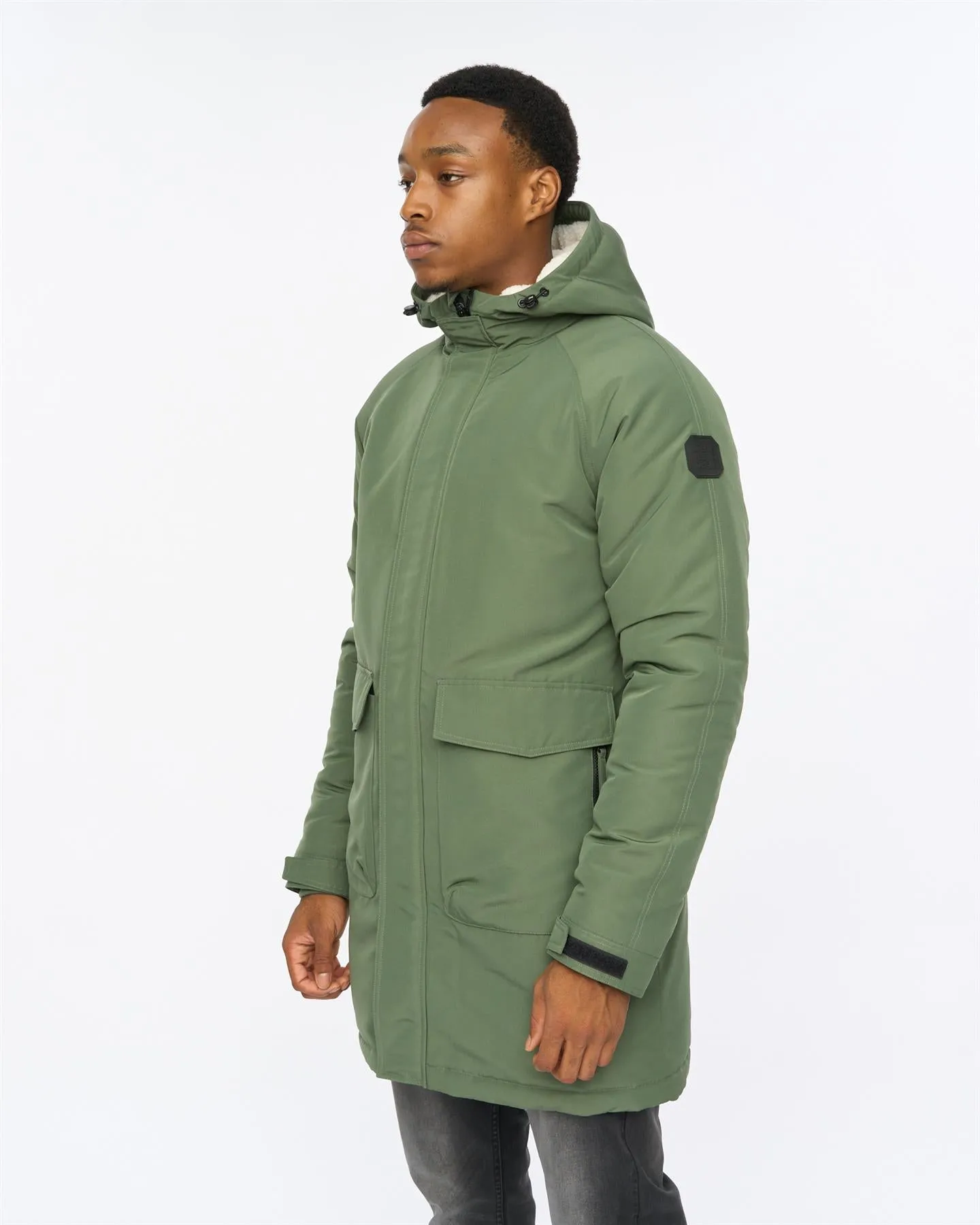 Copfords Parka Dark Olive sold by Duck and Cover product image thumbnail 3