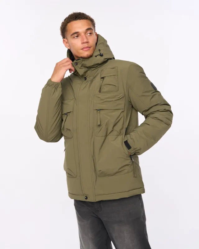 Jelforth Jacket Khaki sold by Duck and Cover