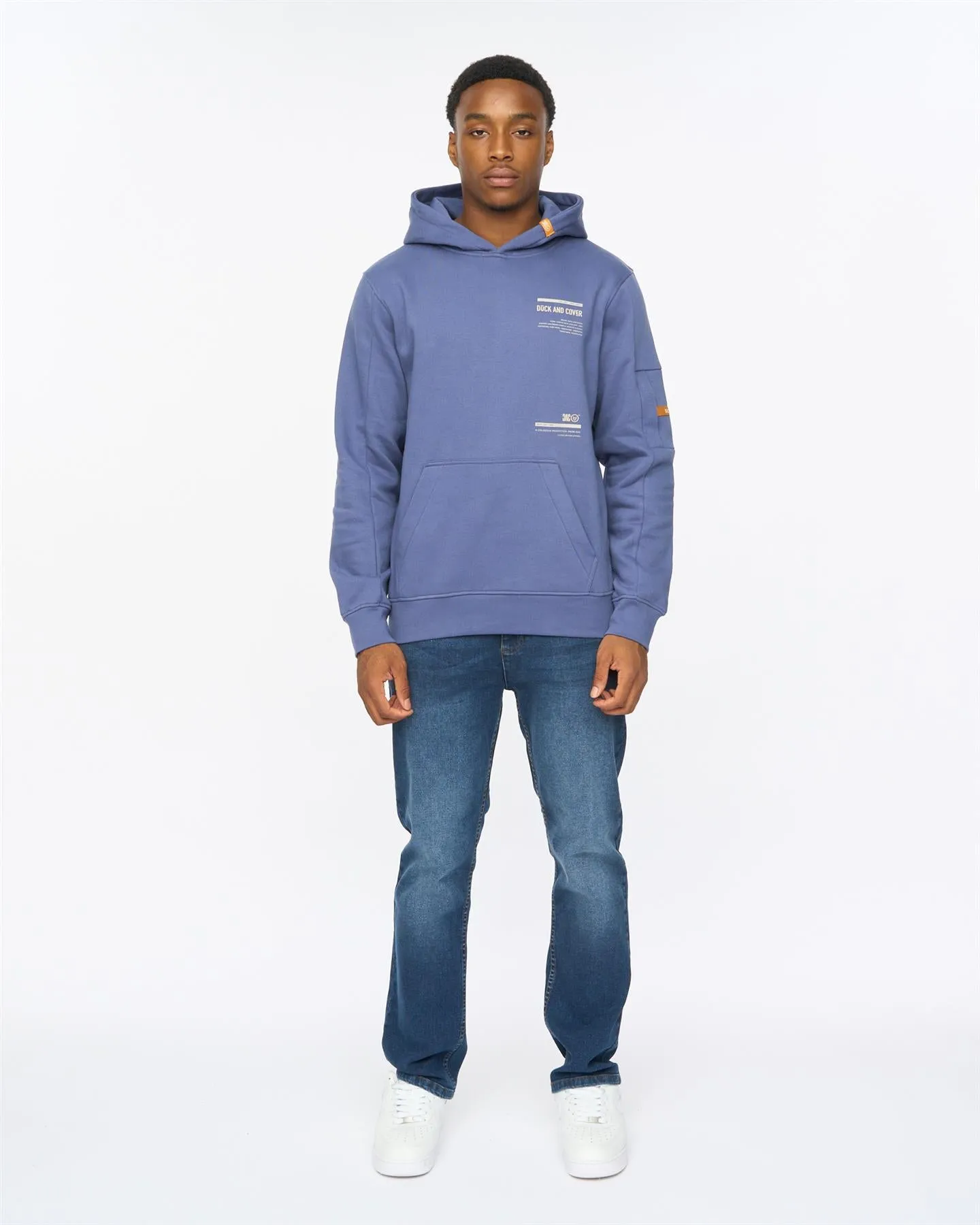 Ambridge Hoodie Denim Blue sold by Duck and Cover product image thumbnail 3