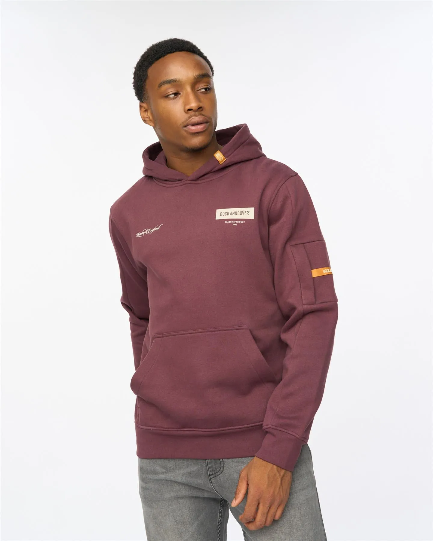 Marsak V2 Hoodie Raisin sold by Duck and Cover product image thumbnail 4