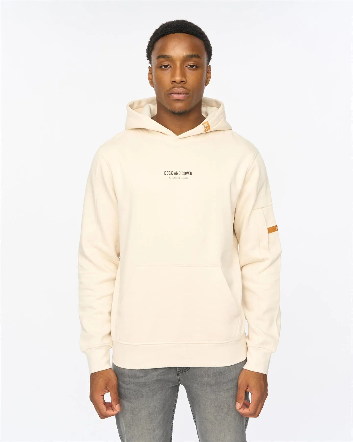 Brammers V2 Hoodie Off White sold by Duck and Cover