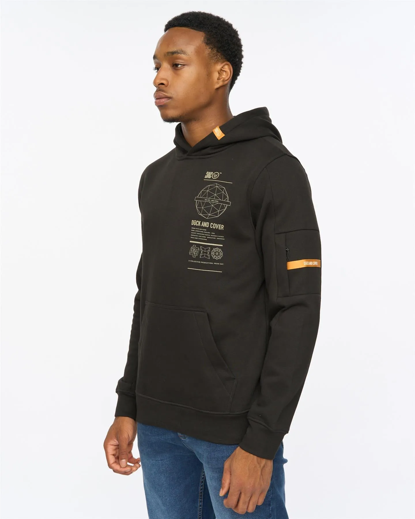 Ashland Hoodie Black sold by Duck and Cover product image thumbnail 2