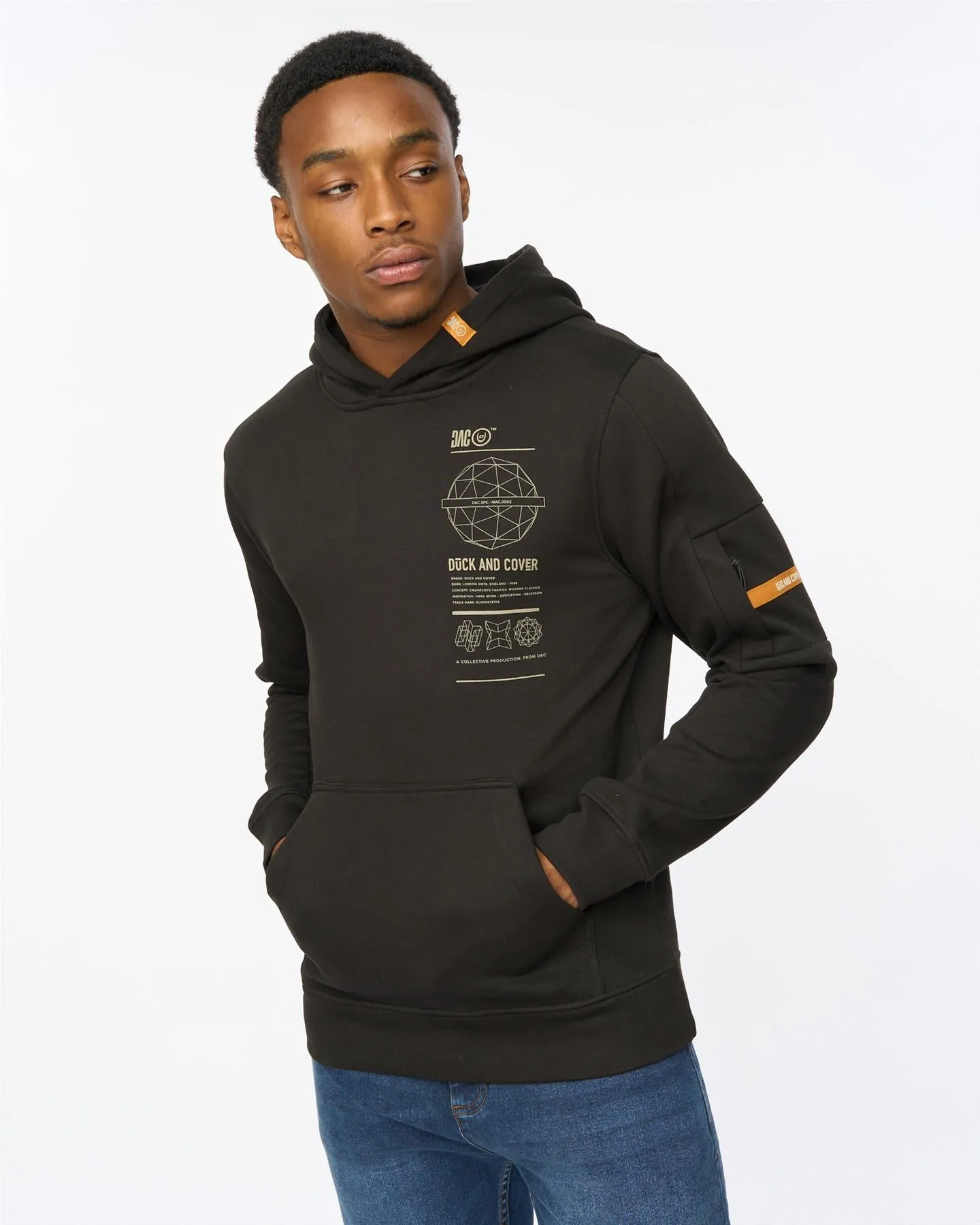 Ashland Hoodie Black sold by Duck and Cover product image thumbnail 4