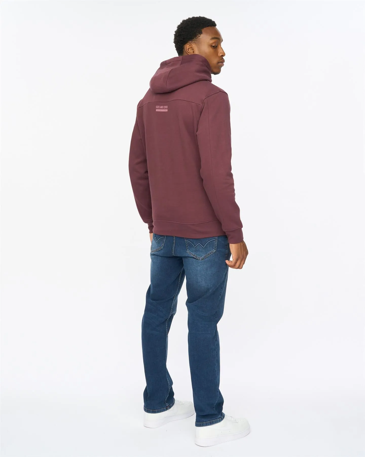 Ashland Hoodie Raisin sold by Duck and Cover product image thumbnail 5