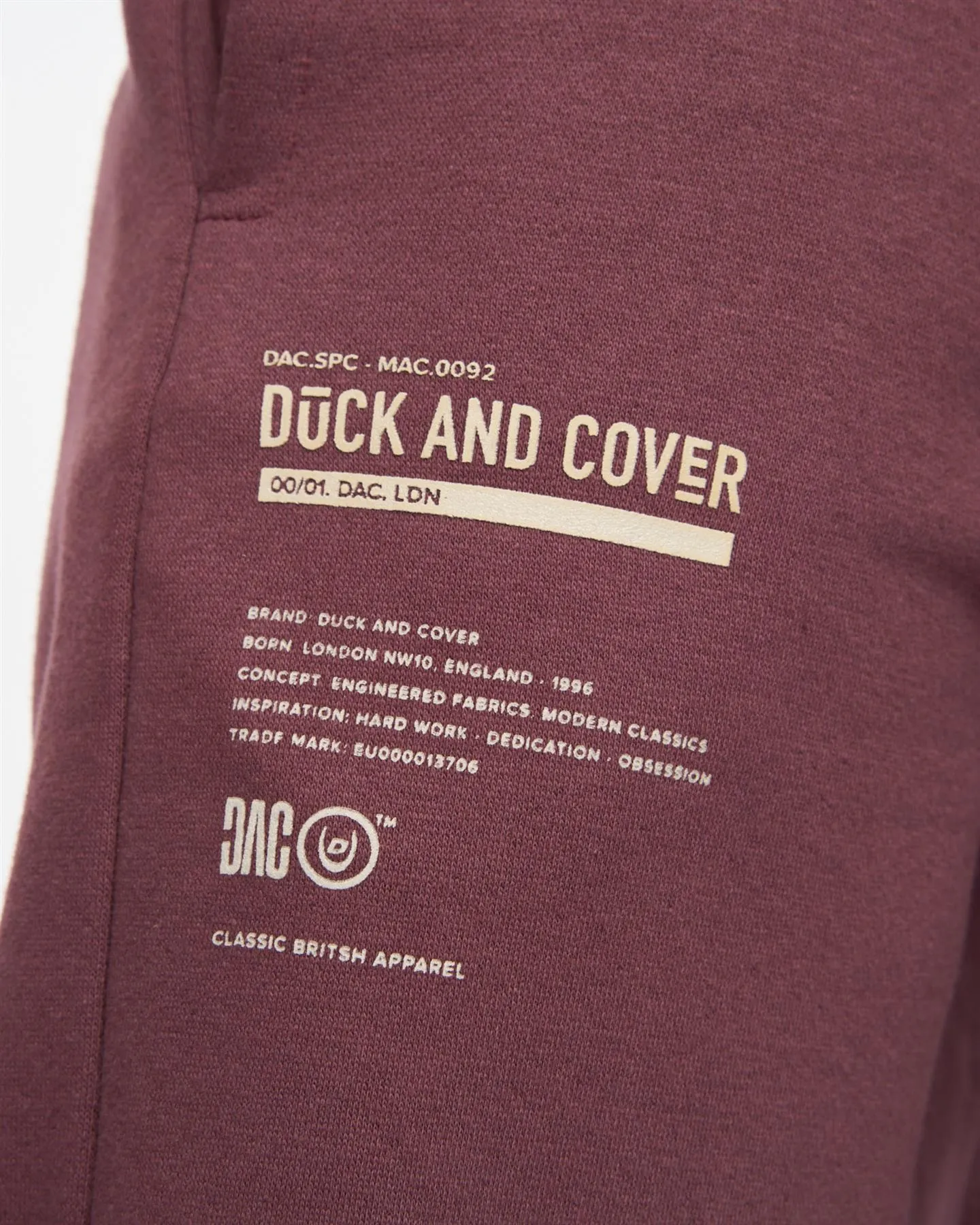 Applewold Joggers Raisin sold by Duck and Cover product image thumbnail 5