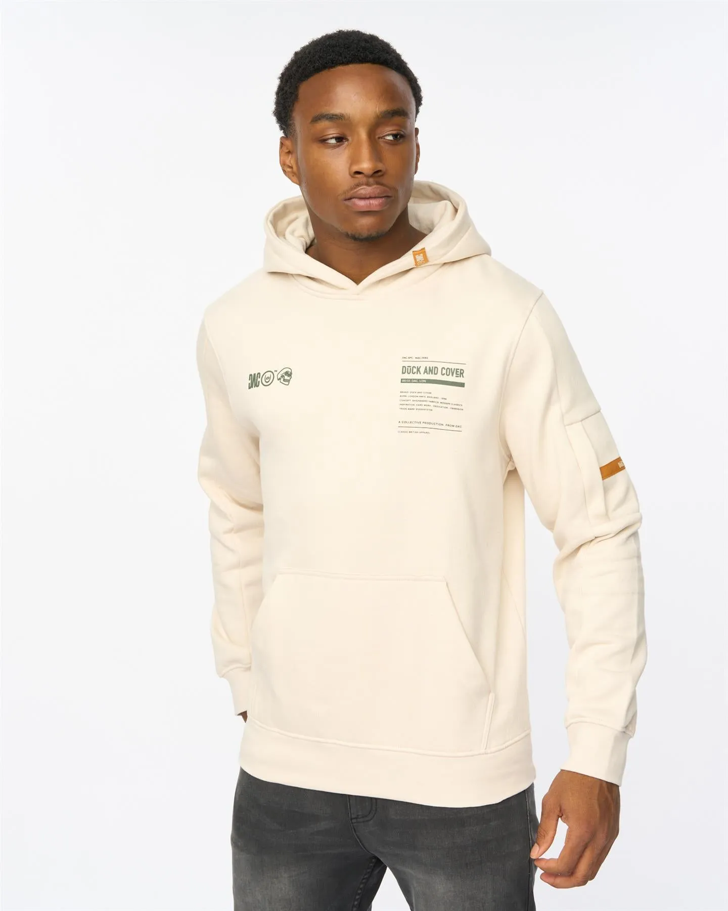 Skullmatic Hoodie Off White sold by Duck and Cover product image thumbnail 5