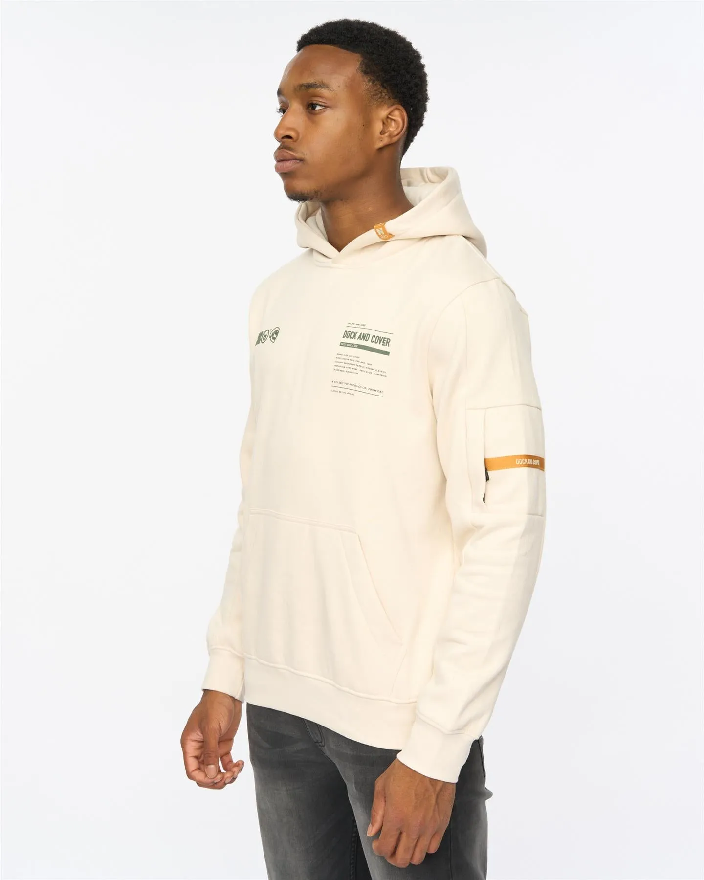 Skullmatic Hoodie Off White sold by Duck and Cover product image thumbnail 2