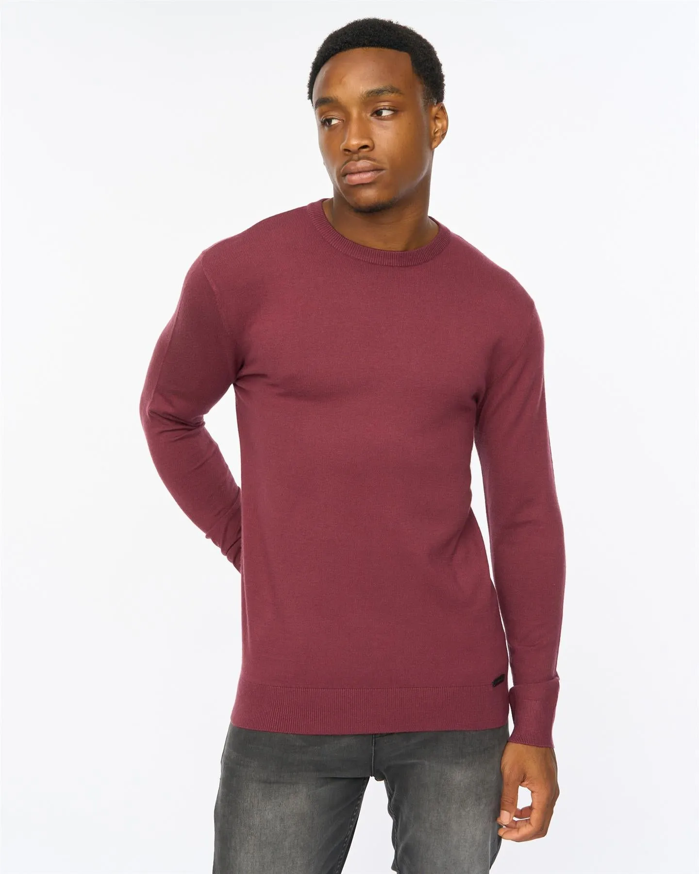 Consenza Crew Knit Raisin sold by Duck and Cover product image thumbnail 4