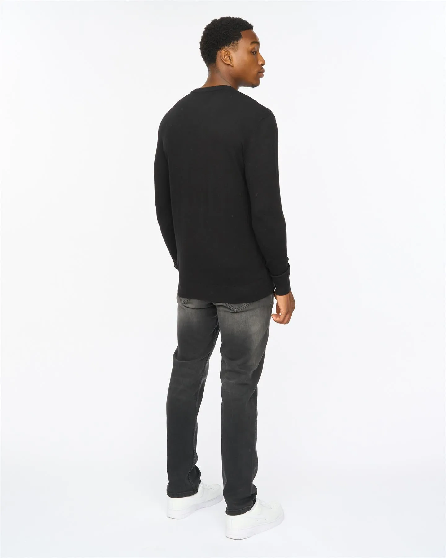 Consenza Crew Knit Black sold by Duck and Cover product image thumbnail 5