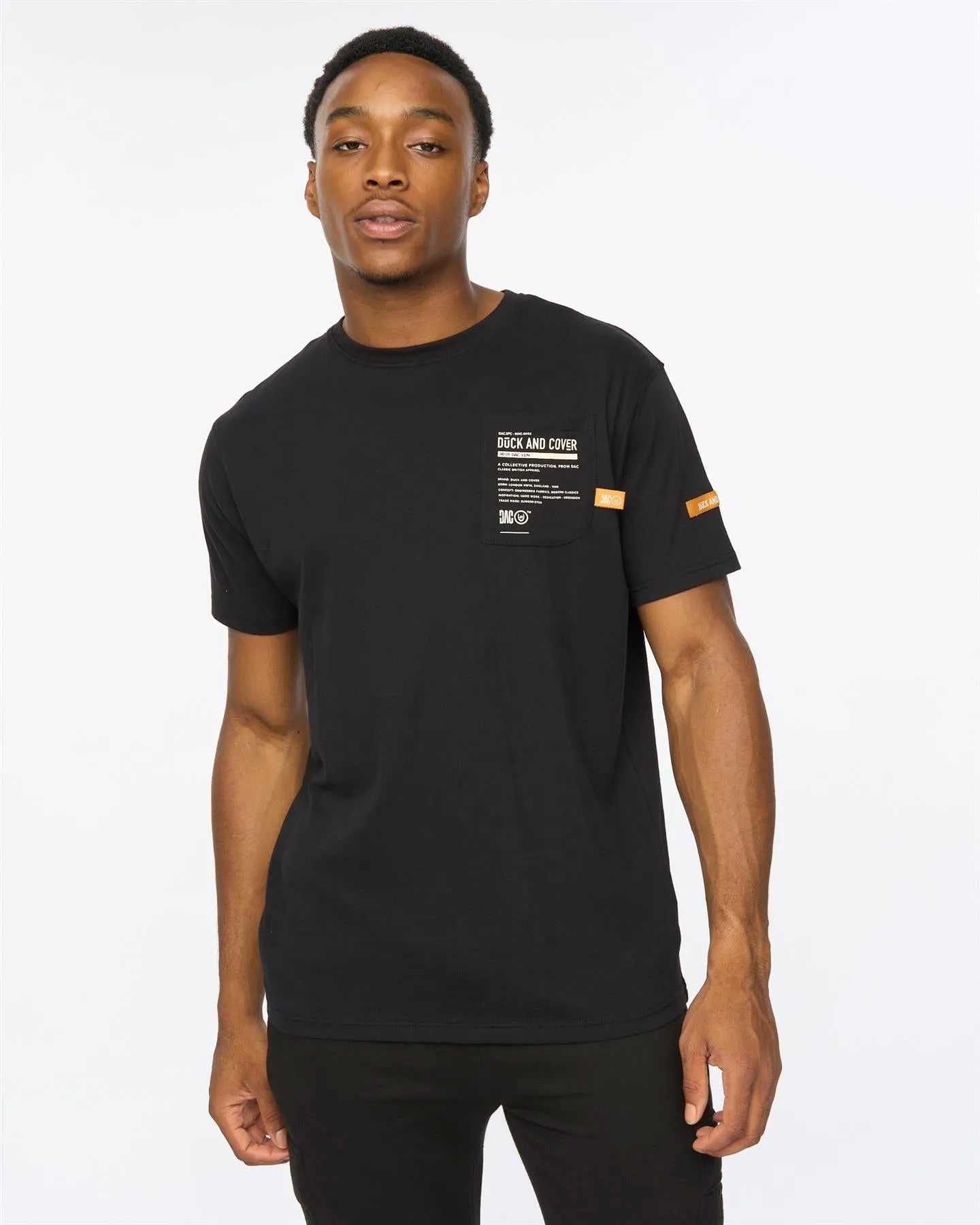 Adamsberg T-Shirt Black sold by Duck and Cover product image thumbnail 2
