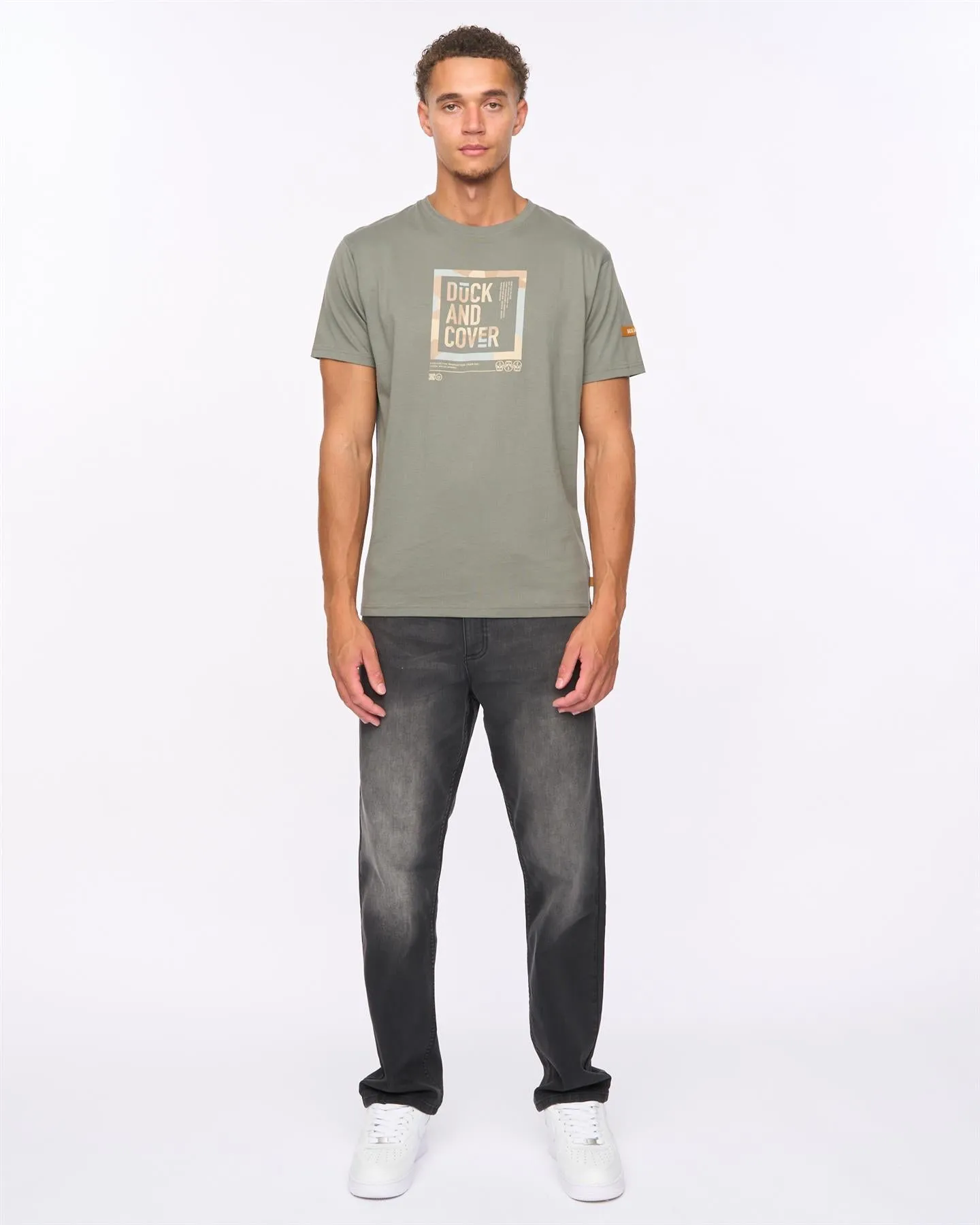 Primatic T-Shirt Dark Olive sold by Duck and Cover product image thumbnail 3